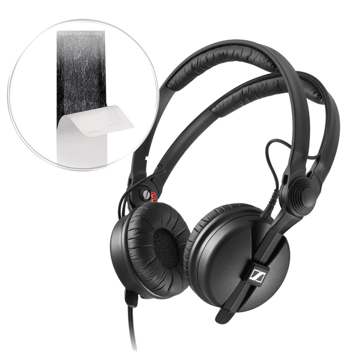 / Kopfbügel Kunstleder Headphones für für HD25 Sennheiser Overear kwmobile Bügelpolster Polster Plus, Bügelpolster HD25