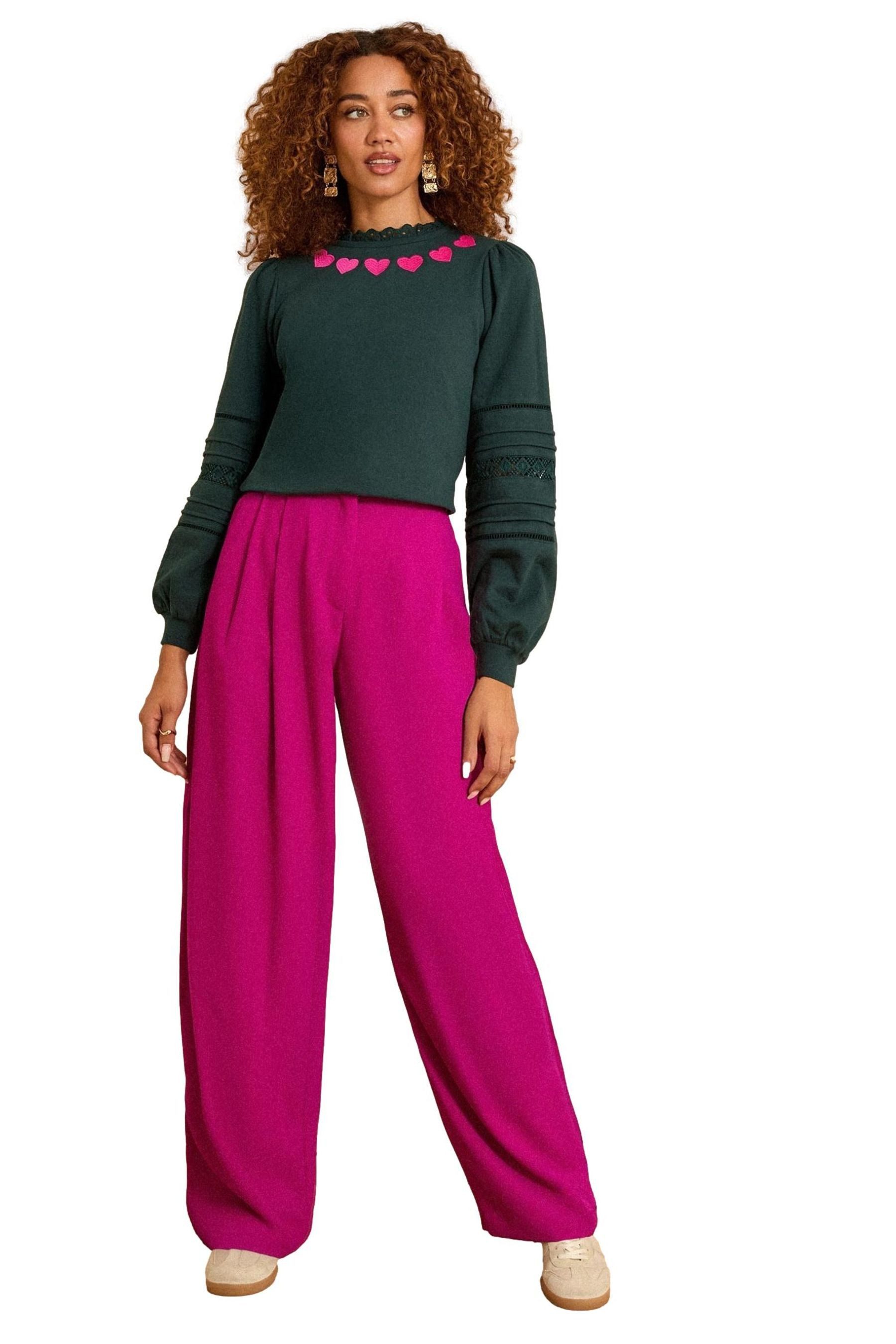 Love & Roses Sweater Love & Roses Sweatshirt aus Jersey, Regular (1-tlg) günstig online kaufen