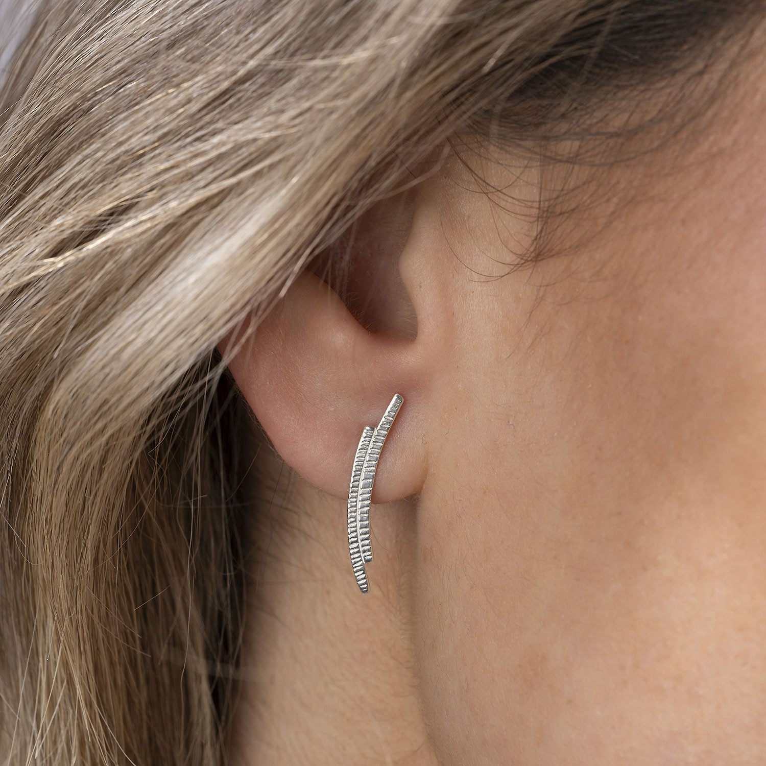 Materia Paar Ohrstecker Ear Climber Ohrringe günstig online kaufen