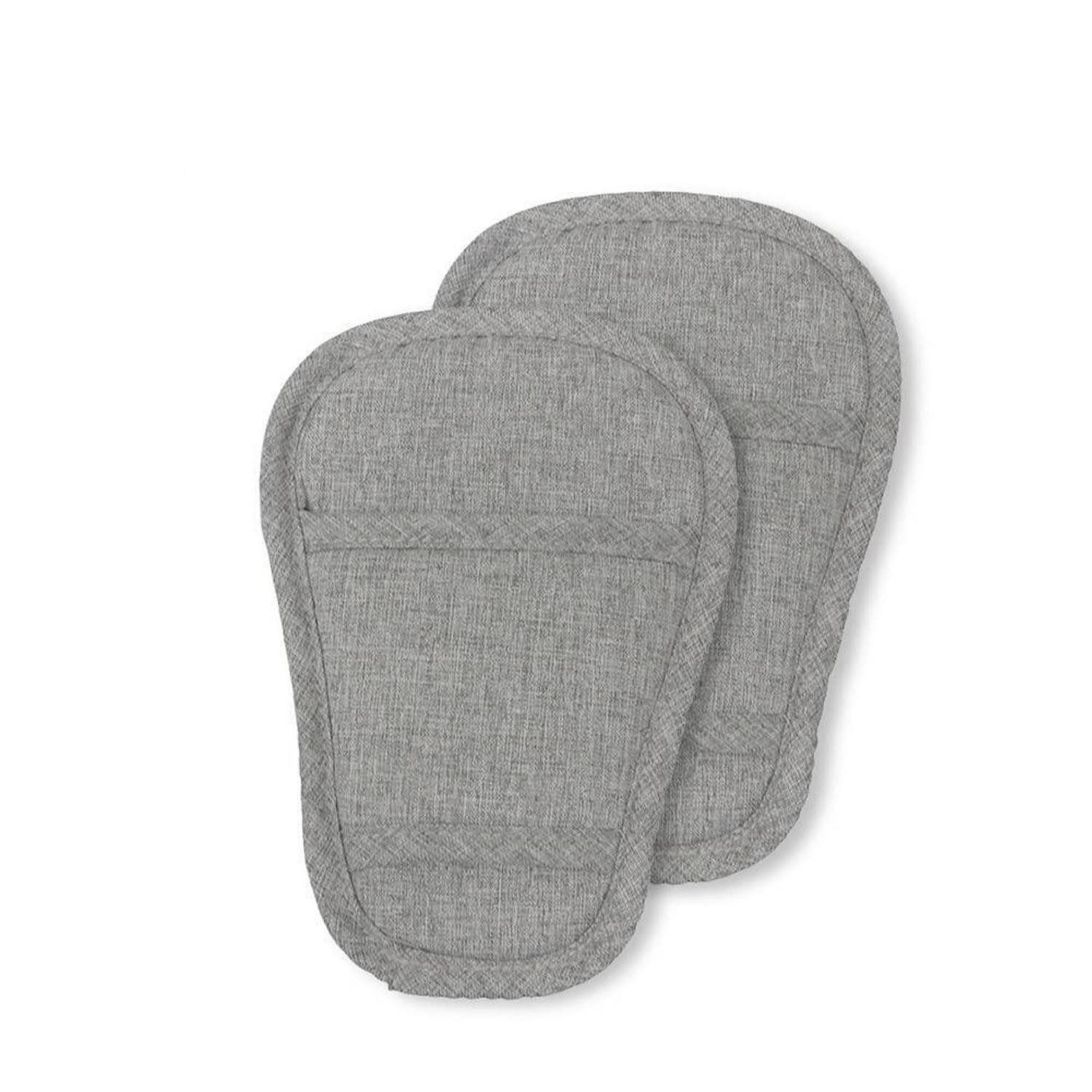 LuxusKollektion Gurtpolster Kinderwagen Sicherheitsgurt Gurtpads Schrittkissen Gray Seat Cushion