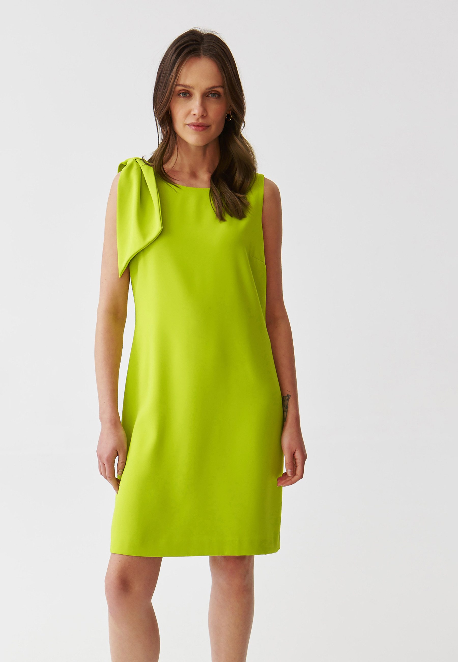 TATUUM Midikleid Damenkleid Mit Zierschleife - Hastika