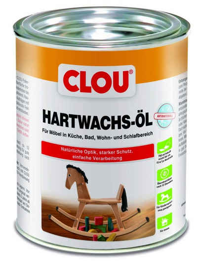 CLOU Hartholzöl Clou Hartwachs Öl antibakteriell 750 ml