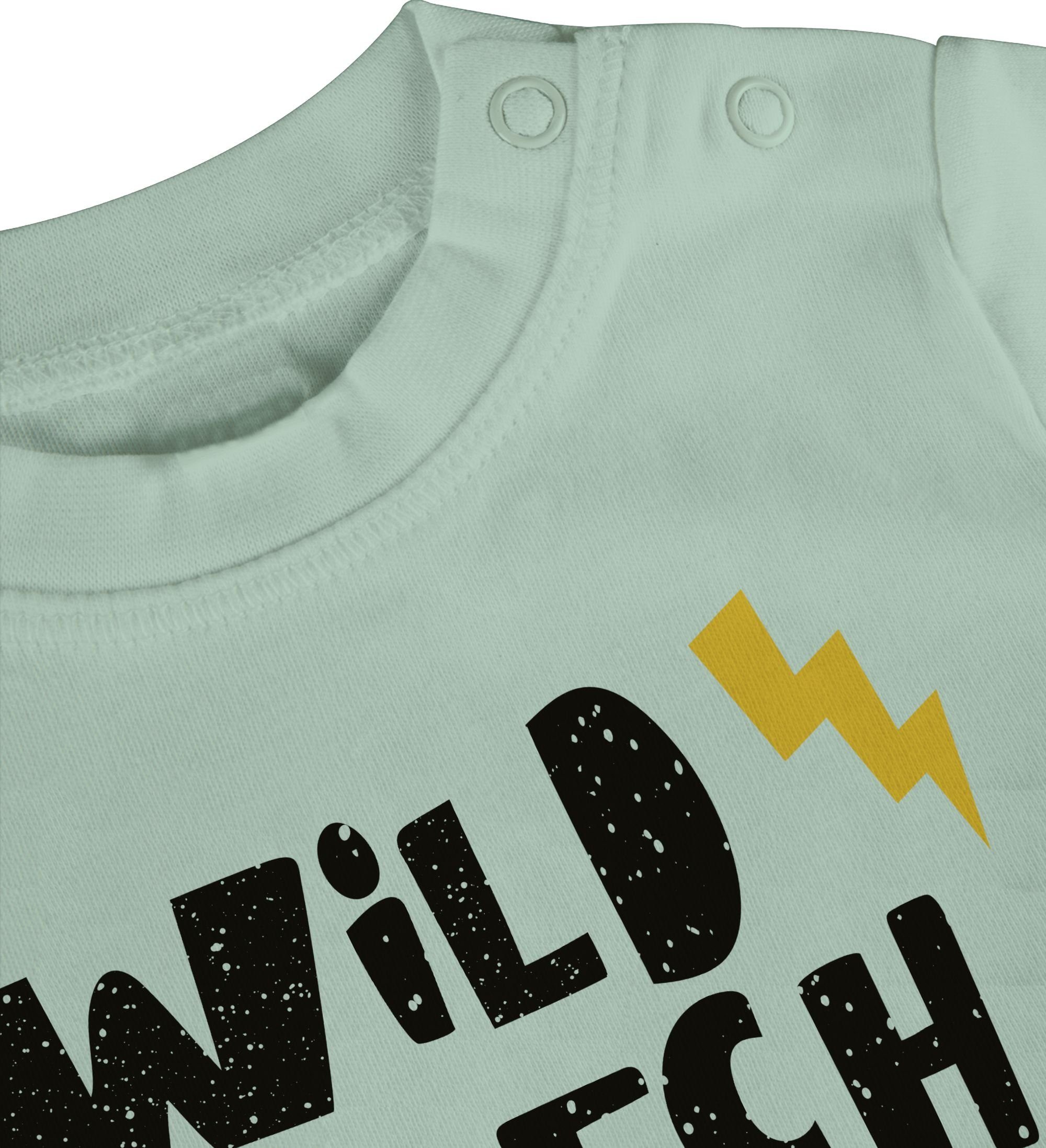 Shirtracer T-Shirt Wild frech und endlich 2 - Wunderbar zwei Jahre 2. Geburtstag