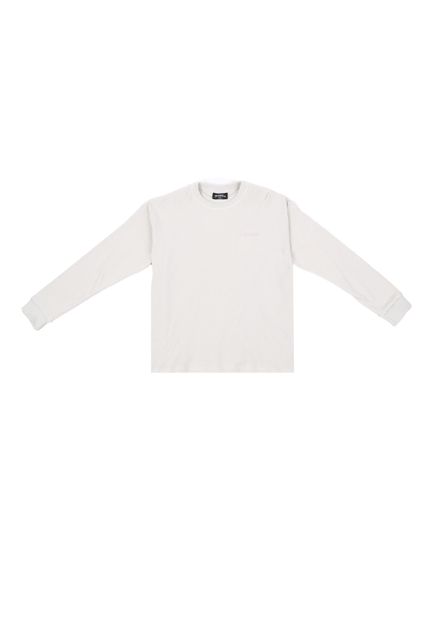 Dropsize Longsleeve Dropsize WAFFLE LONGSLEEVE (1-tlg) günstig online kaufen