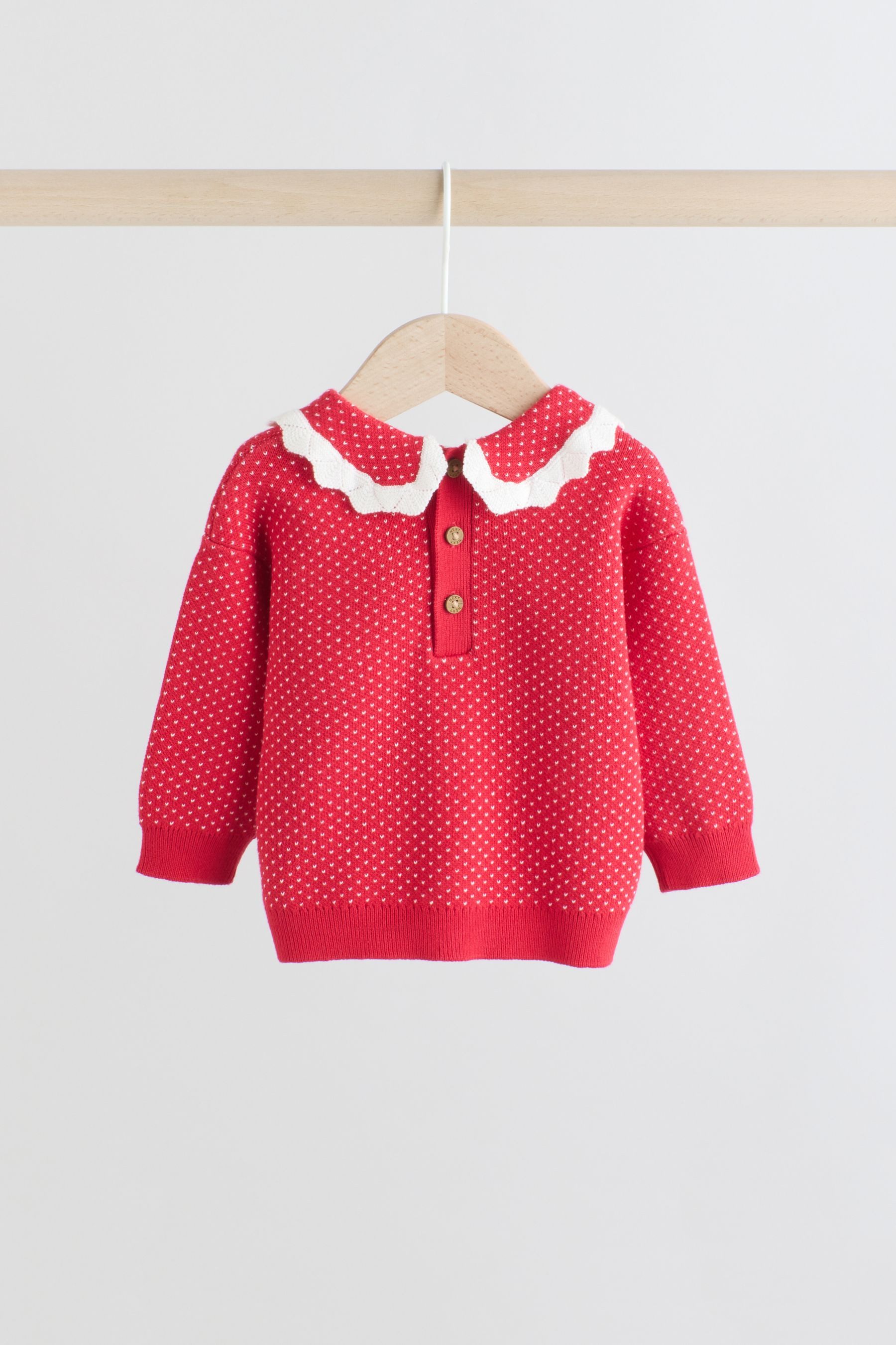 Next Top & Leggings Baby Strickoberteil und Leggings im Set (2-tlg)