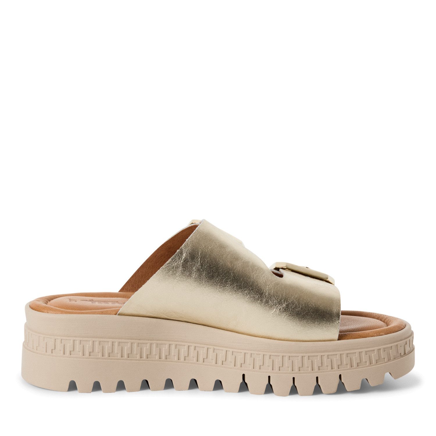 Tamaris Pantolette Keilabsatz, Schlupfschuh, Sommerschuh mit Touch it-Ausstattung