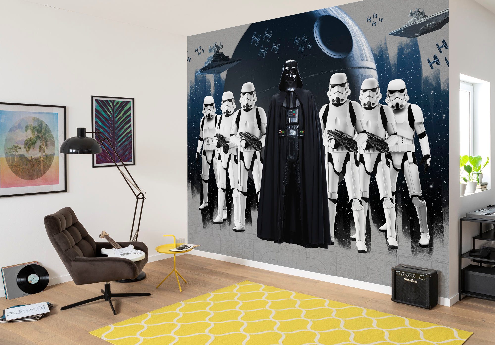 Komar Fototapete Vlies Fototapete - STAR WARS The Dark Side - Größe 368 x 248 cm, glatt, bedruckt, Motiv, (4 St)