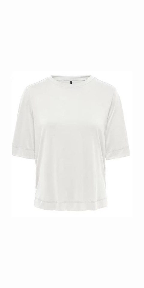 ONLY Blusentop ONLHANNAH S/S O-NECK TOP günstig online kaufen