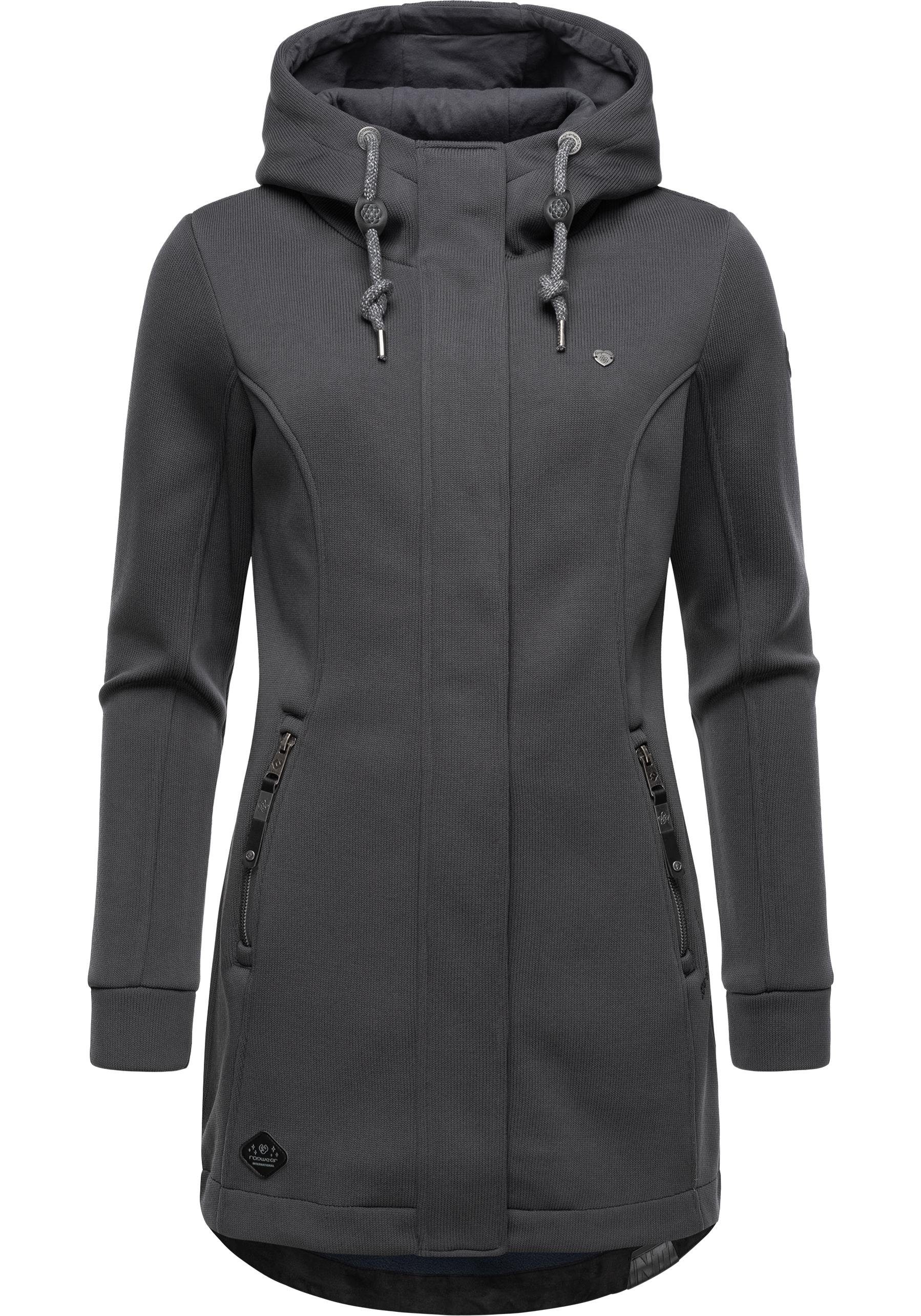 Ragwear Kapuzensweatjacke Letti Bonded Sportliche Kapuzenjacke günstig online kaufen