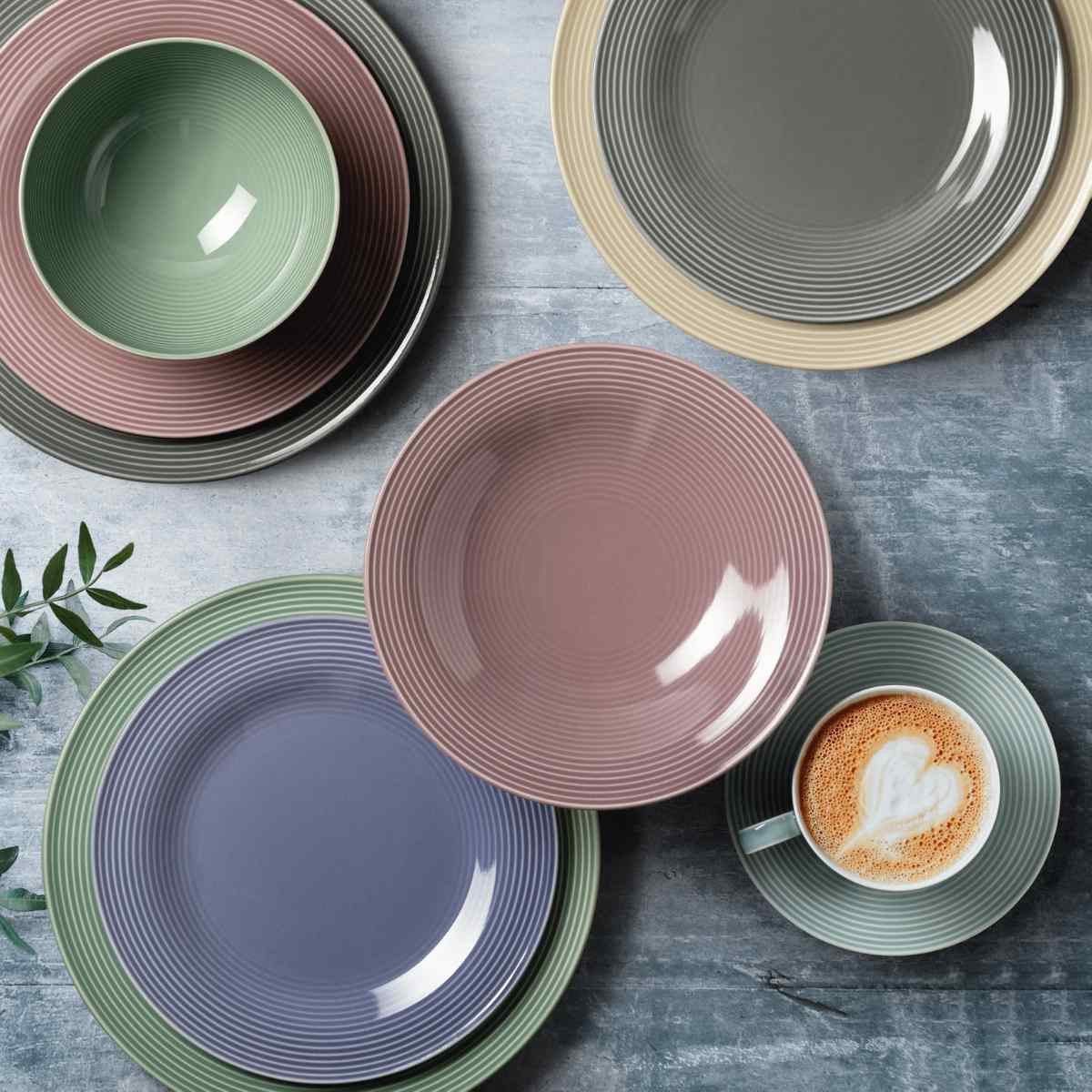 Seltmann Weiden Zuckerdose Beat Perlgrau, Porzellan, 0,27 L