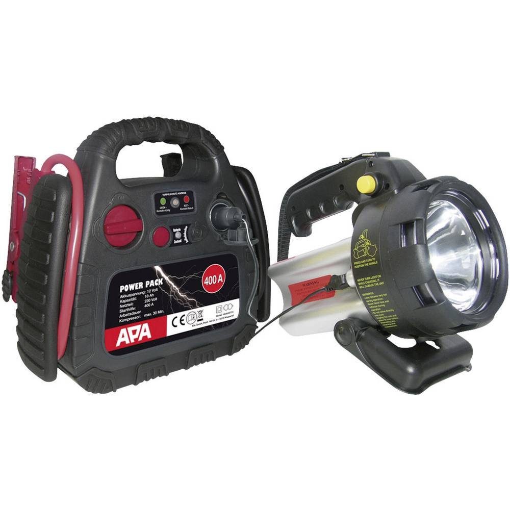 APA mit Kompressor 16540 Energiestation, 12 V-Ausgang 1x, Kompressor, Ladezustandsanzeige