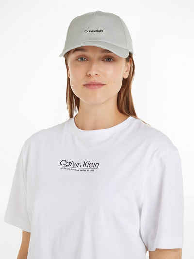 Calvin Klein Baseball Cap METAL LETTERING CANVAS CAP
