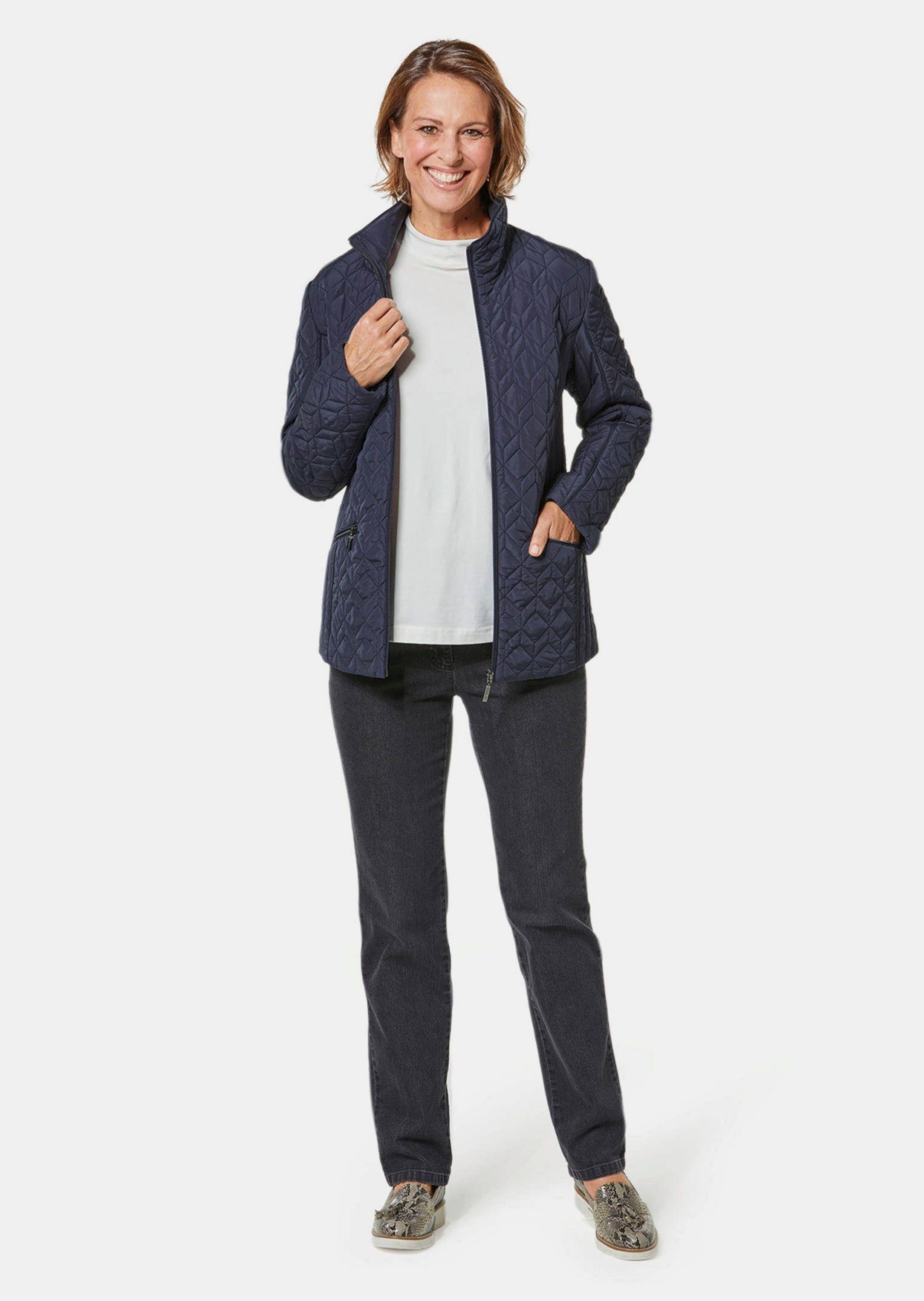 GOLDNER Steppjacke Kurzgröße: Leicht wattierte Steppjacke günstig online kaufen