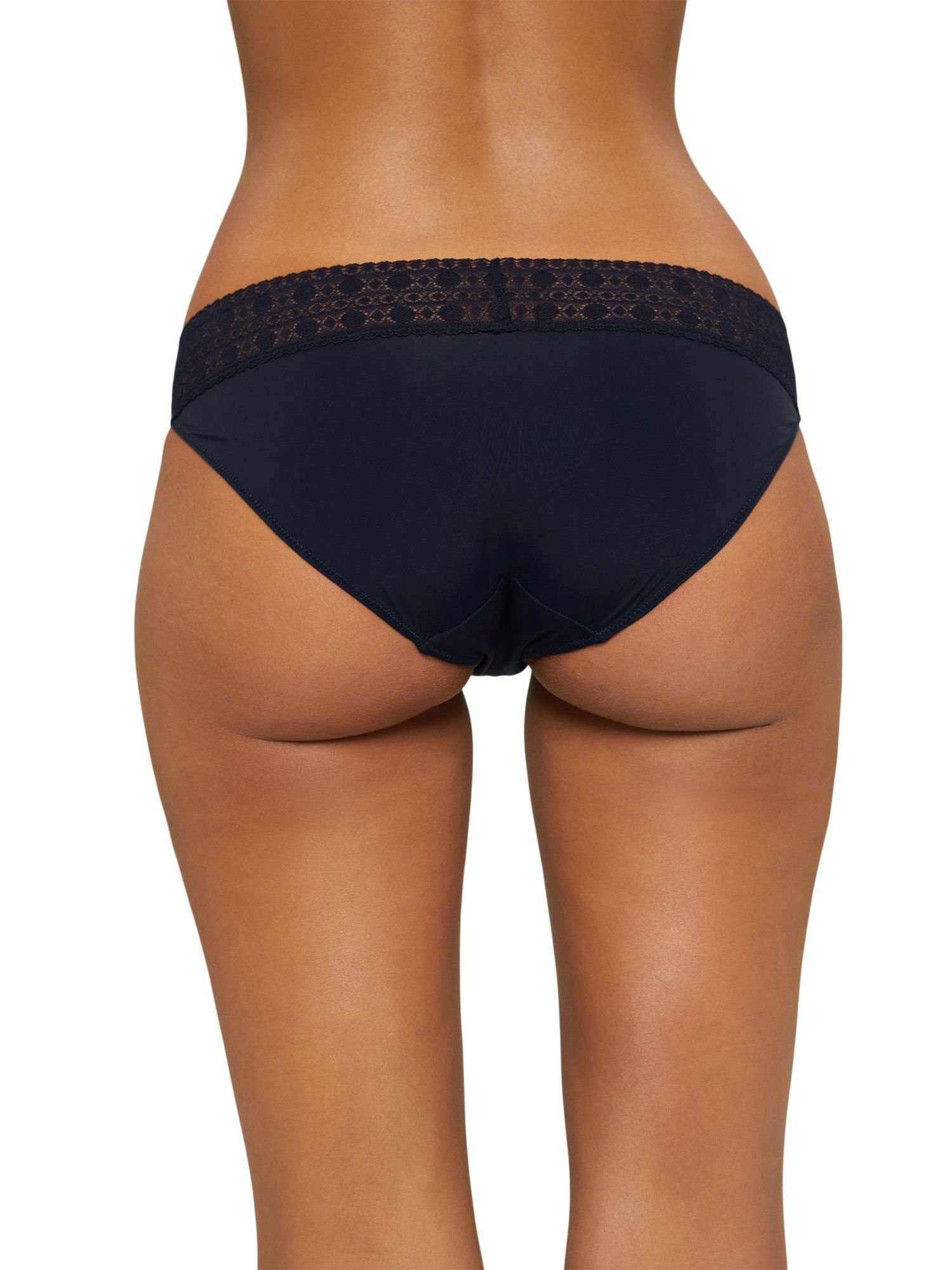 Esprit Minislip 2er-Set Spitzendetails mit Slip NAVY