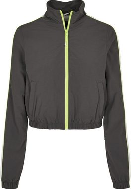 URBAN CLASSICS Outdoorjacke Damen Ladies Short Piped Track Jacket (1-St)