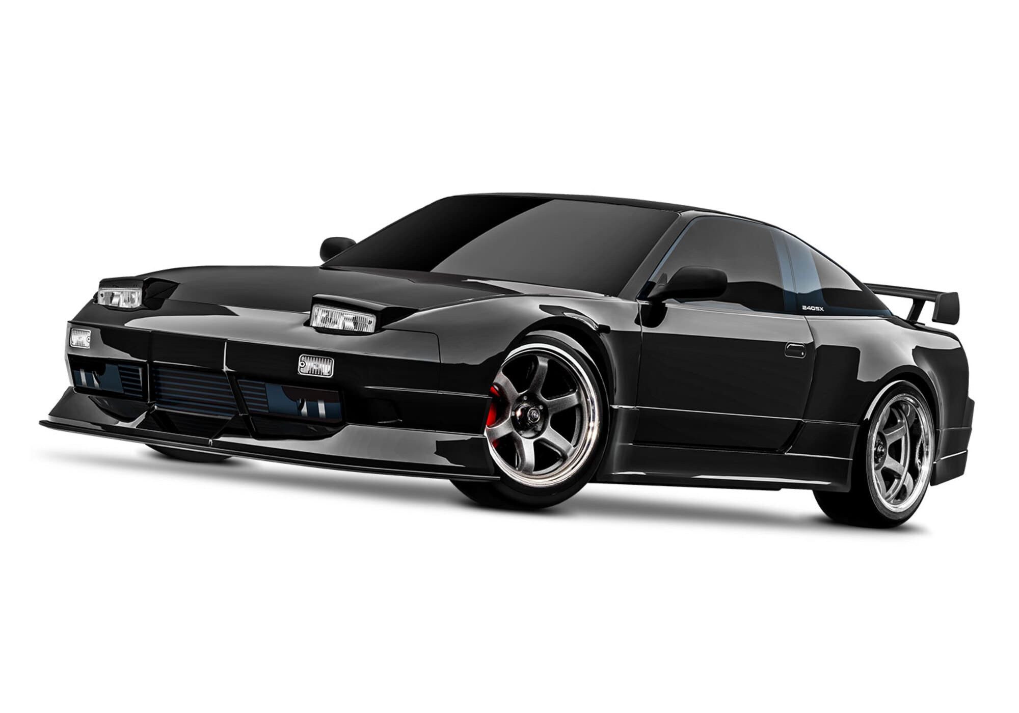 Traxxas RC-Flugzeug Traxxas RC Elektro 4-Tec Drift Nissan 240SX RWD 1:10 RTR Schwarz