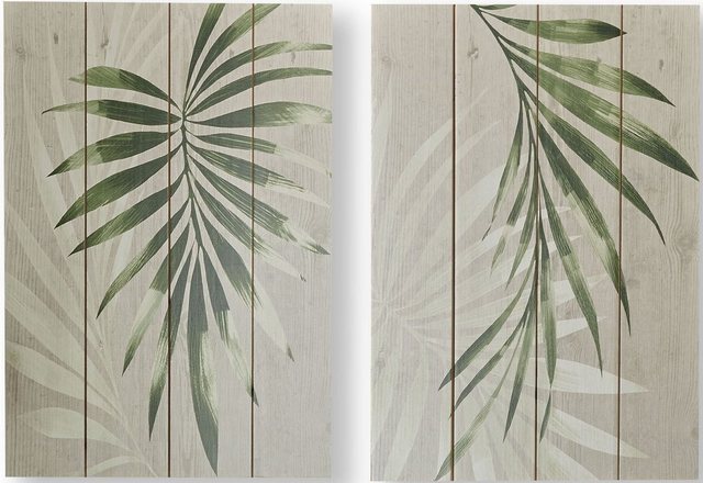 Art for the home Mehrteilige Bilder »Palm«, (Set, 2 Stück)-Otto
