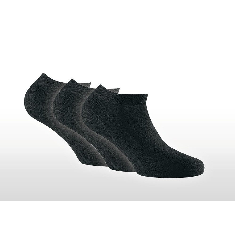 Rohner Socks Socken Basic Tagessocken Sneaker New schwarz - 3 Paar