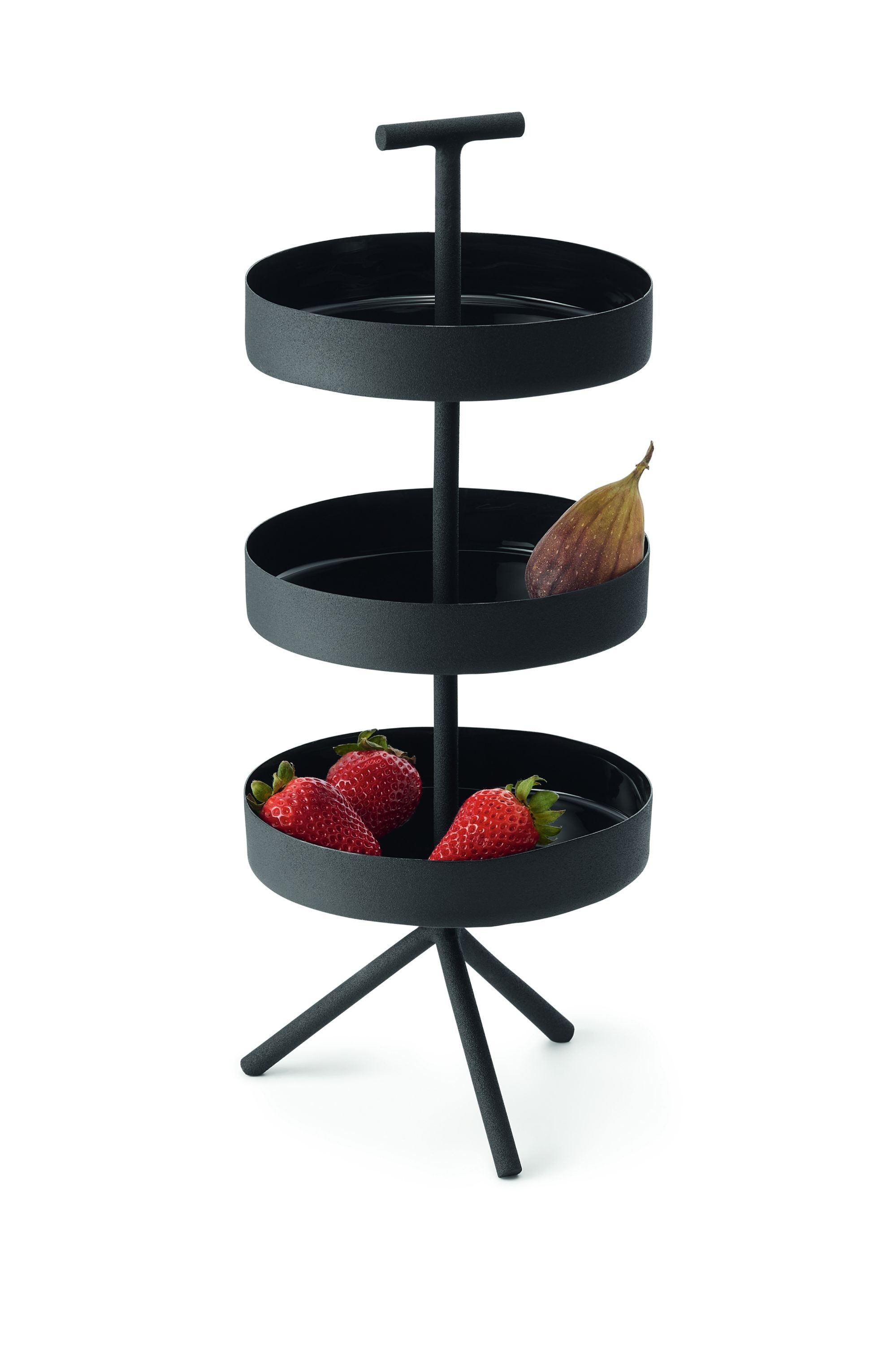 PHILIPPI Etagere, Aluminium, Aluminium, emailliert, pulverbeschichtet, 39 cm (h)