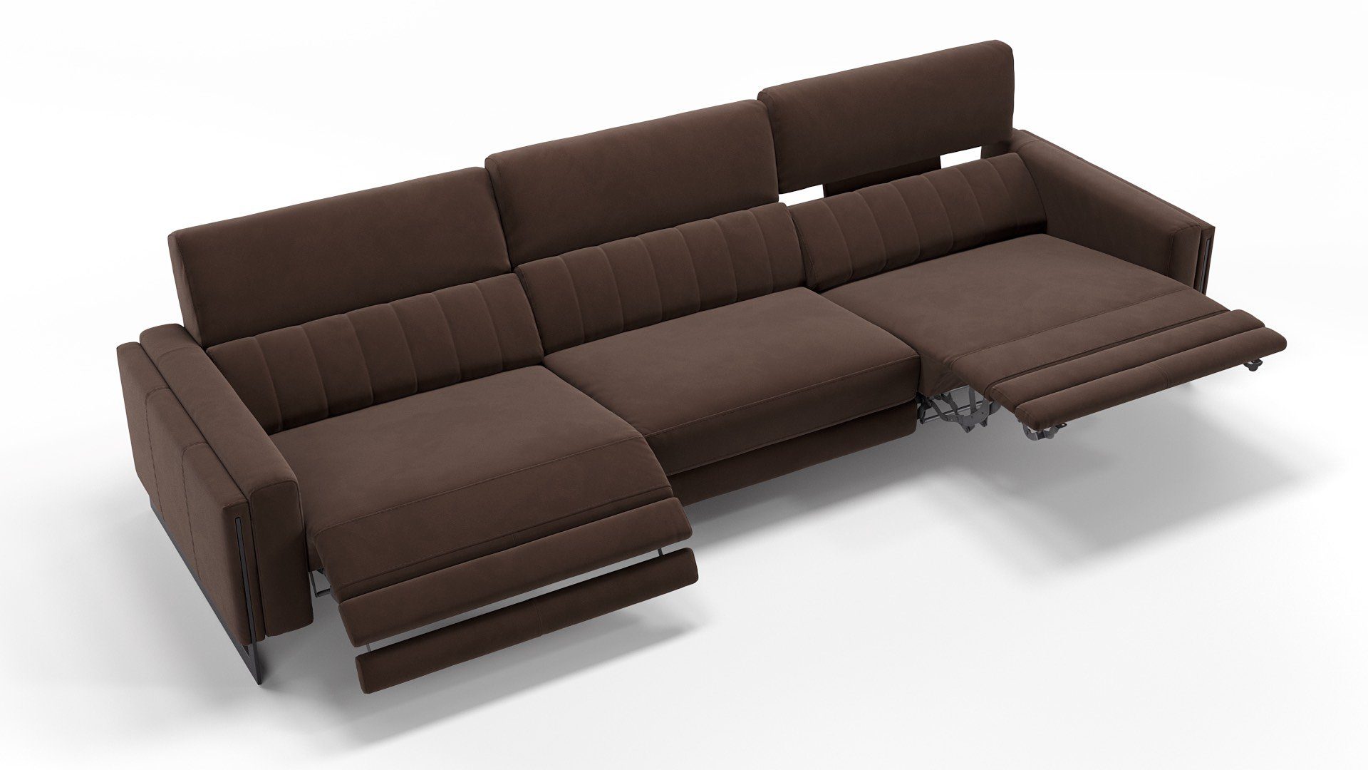 Sofanella 3-Sitzer Stoff MARA, Relaxcouch, Designersofa, Designer Sofa, 3er Couch, Sofagarnitur