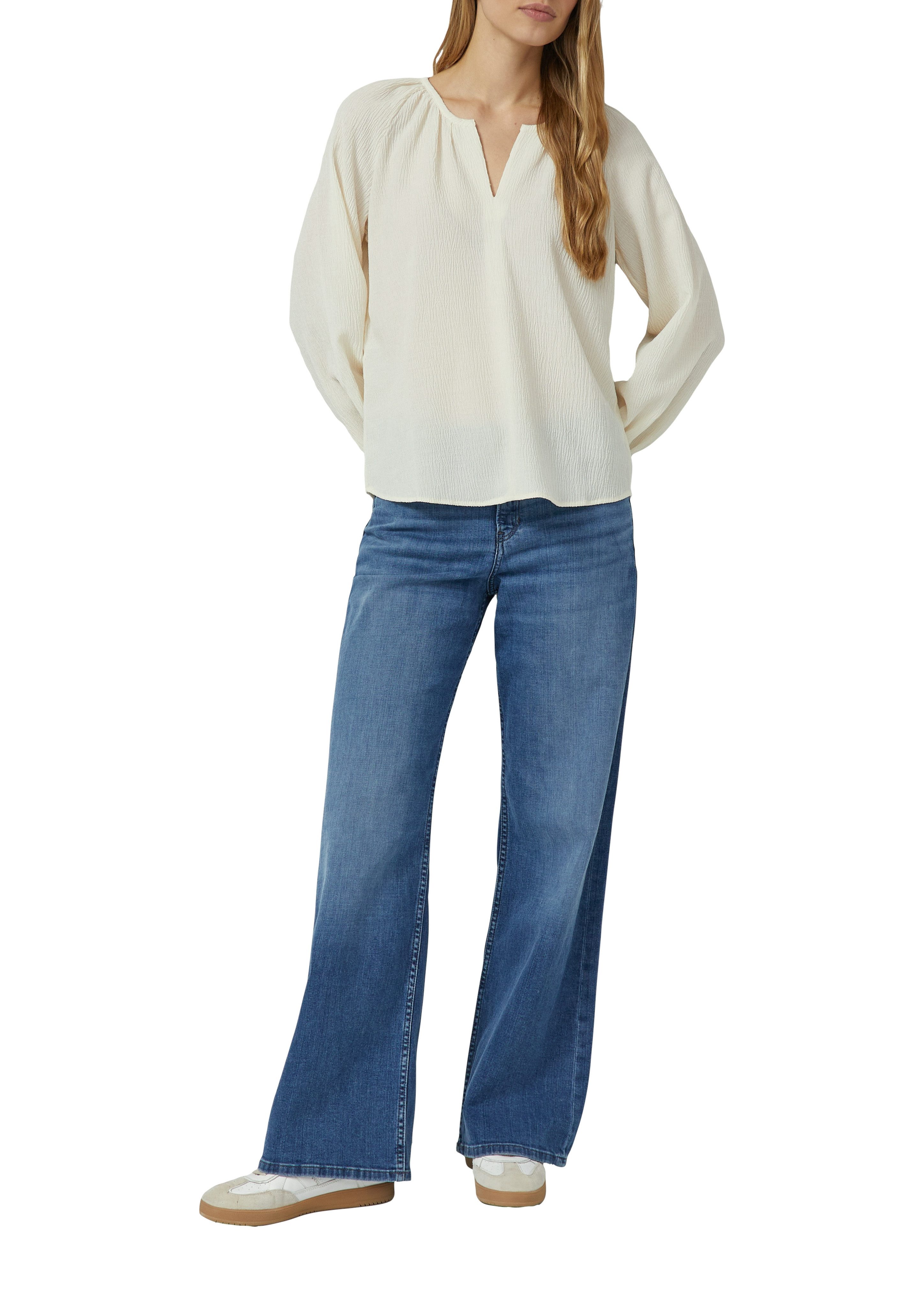 s.Oliver Langarmbluse mit Manschetten günstig online kaufen