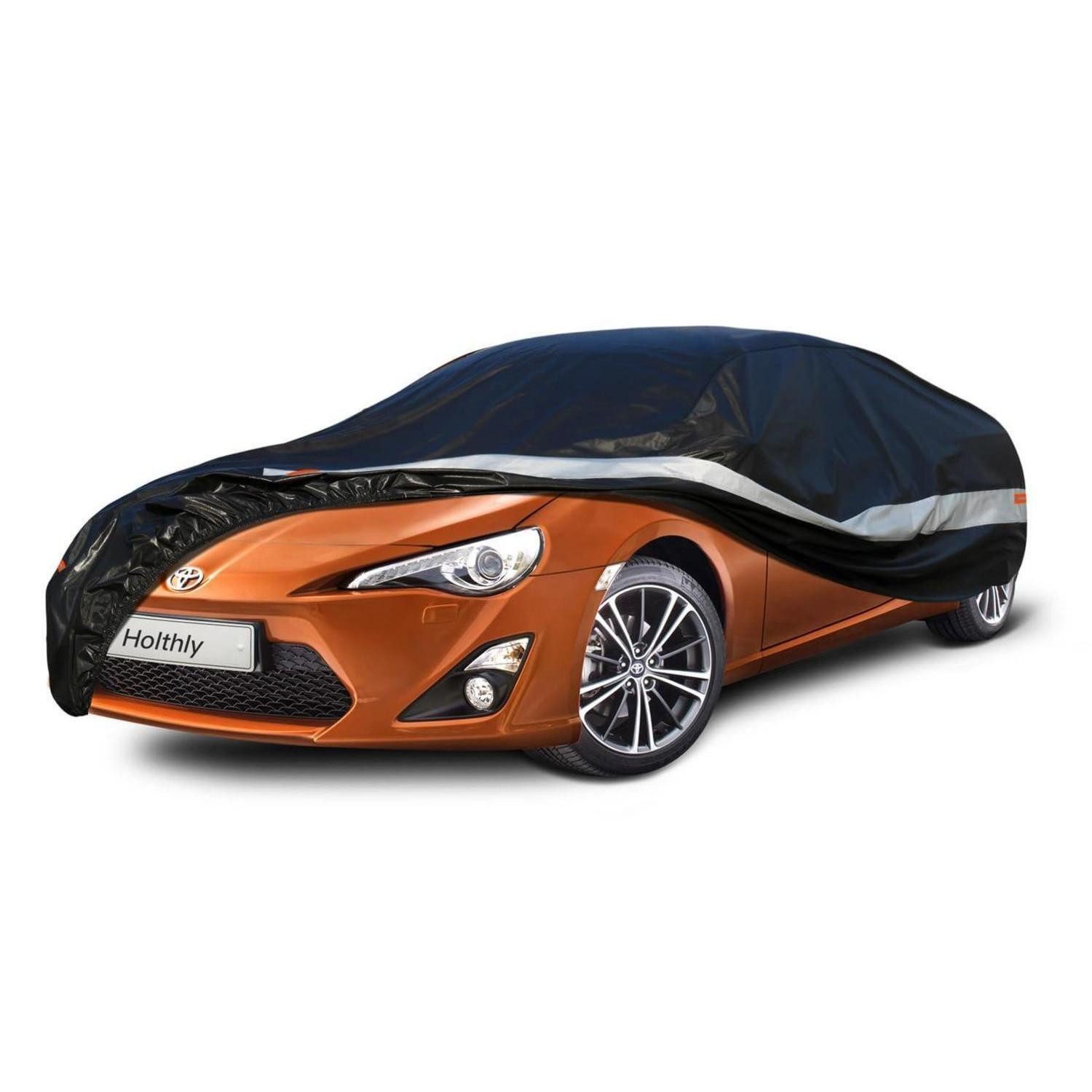 LuxusKollektion Autoplane Autoabdeckung 10 Lagen Passend für Toyota GT86(2012-2021) Schwarz