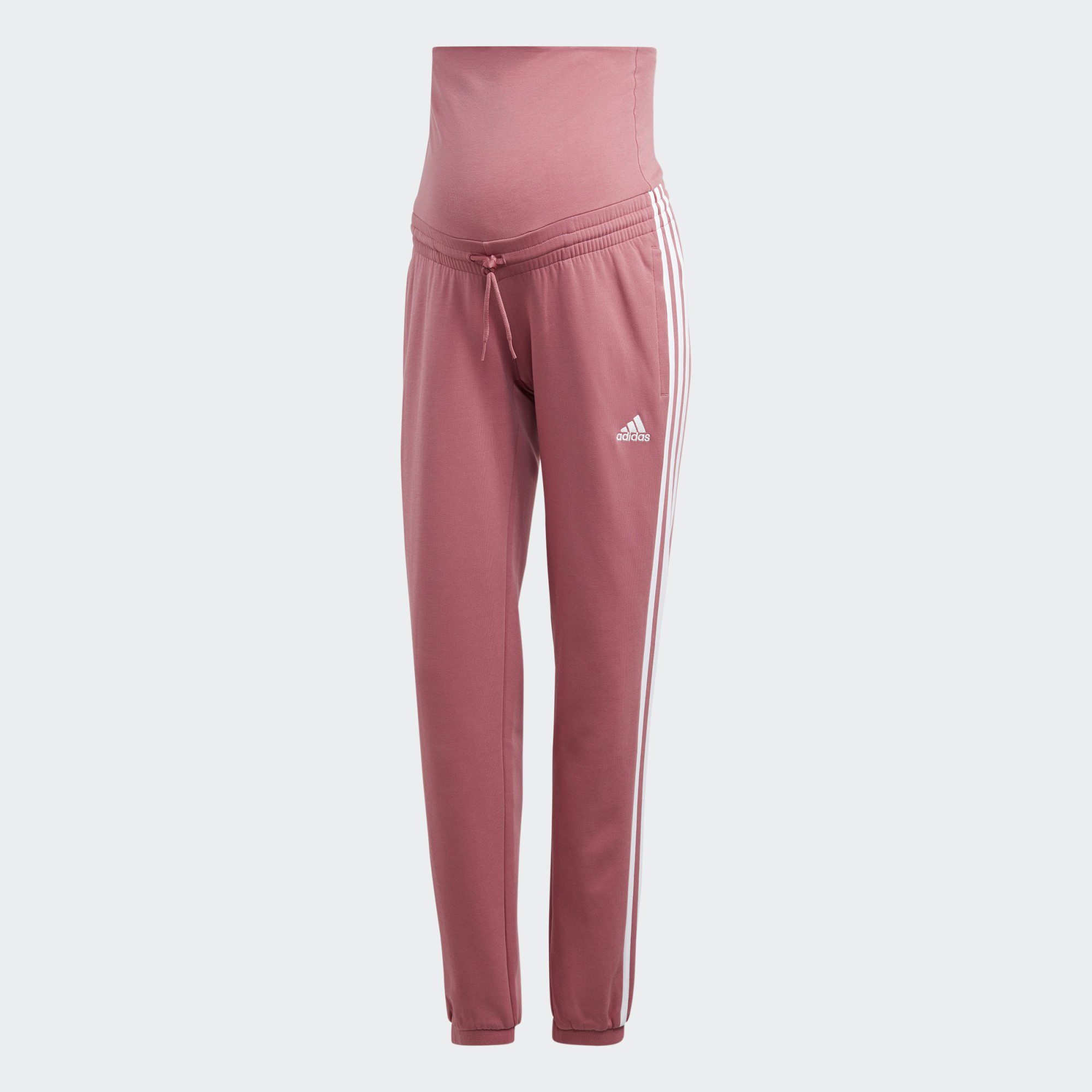 Sportswear / Pink Jogginghose White HOSE UMSTANDSMODE – MATERNITY Strata adidas