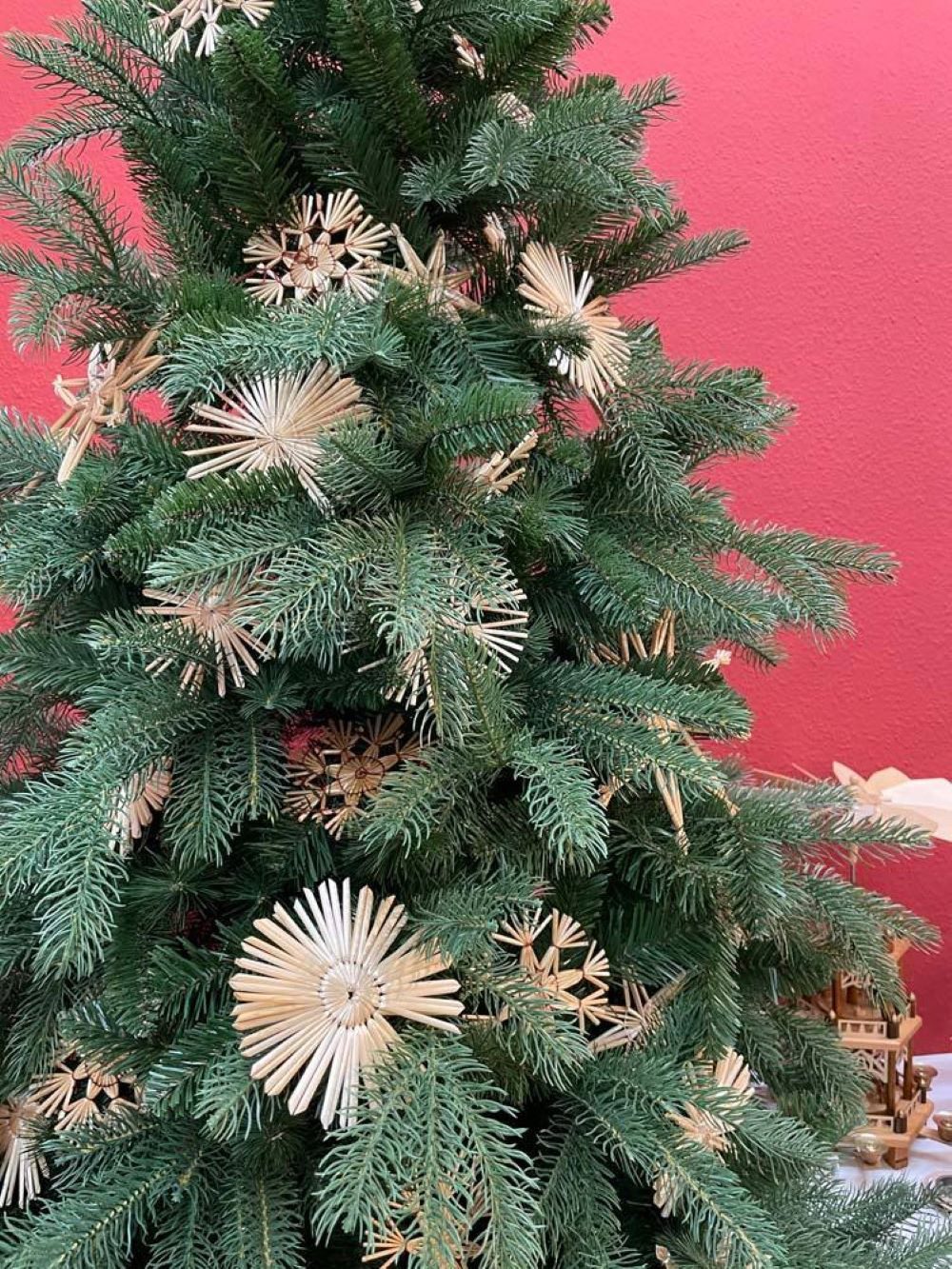 RIFFELMACHER & WEINBERGER Weihnachtsbaumkugel Weihnachtsbaumschmuck Strohsterne 30-tlg. Ø 6 cm – Bild 4 von 5