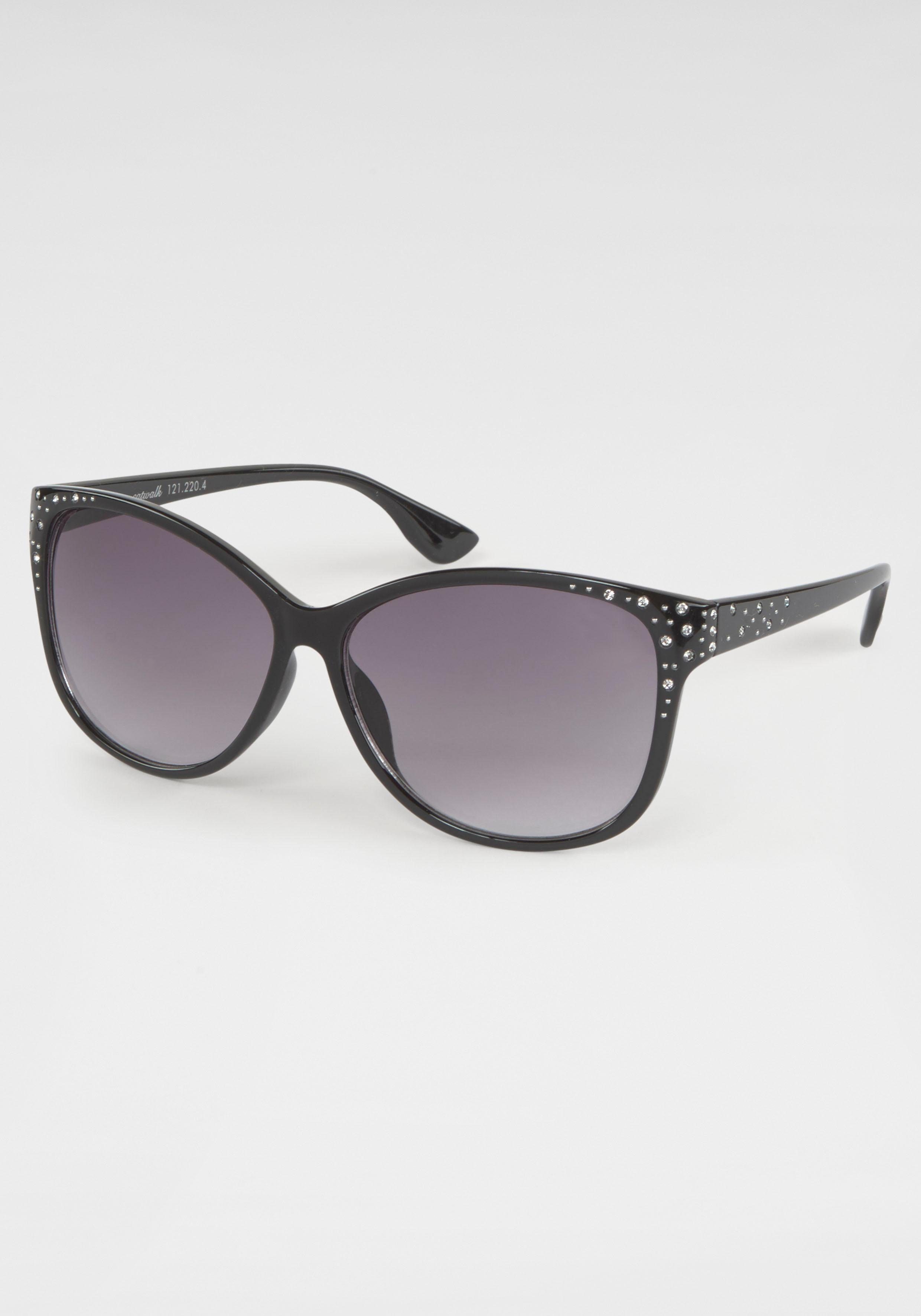 catwalk Eyewear Sonnenbrille mit Glitzersteinen, Vollrand online kaufen |  OTTO