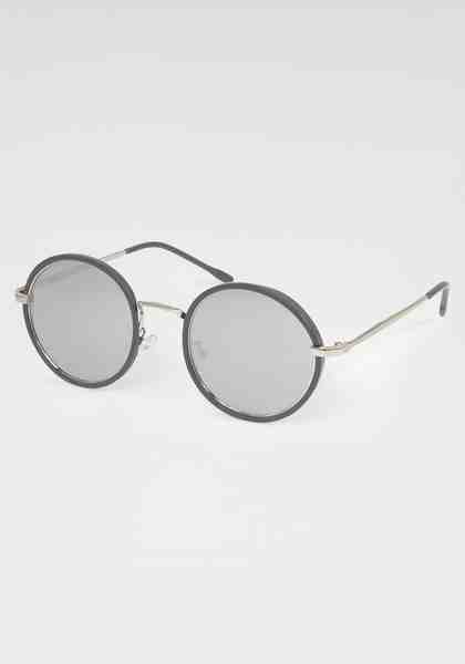 MSTRDS Retrosonnenbrille Vintage Look, verspiegelte Gläser, Sixties Style