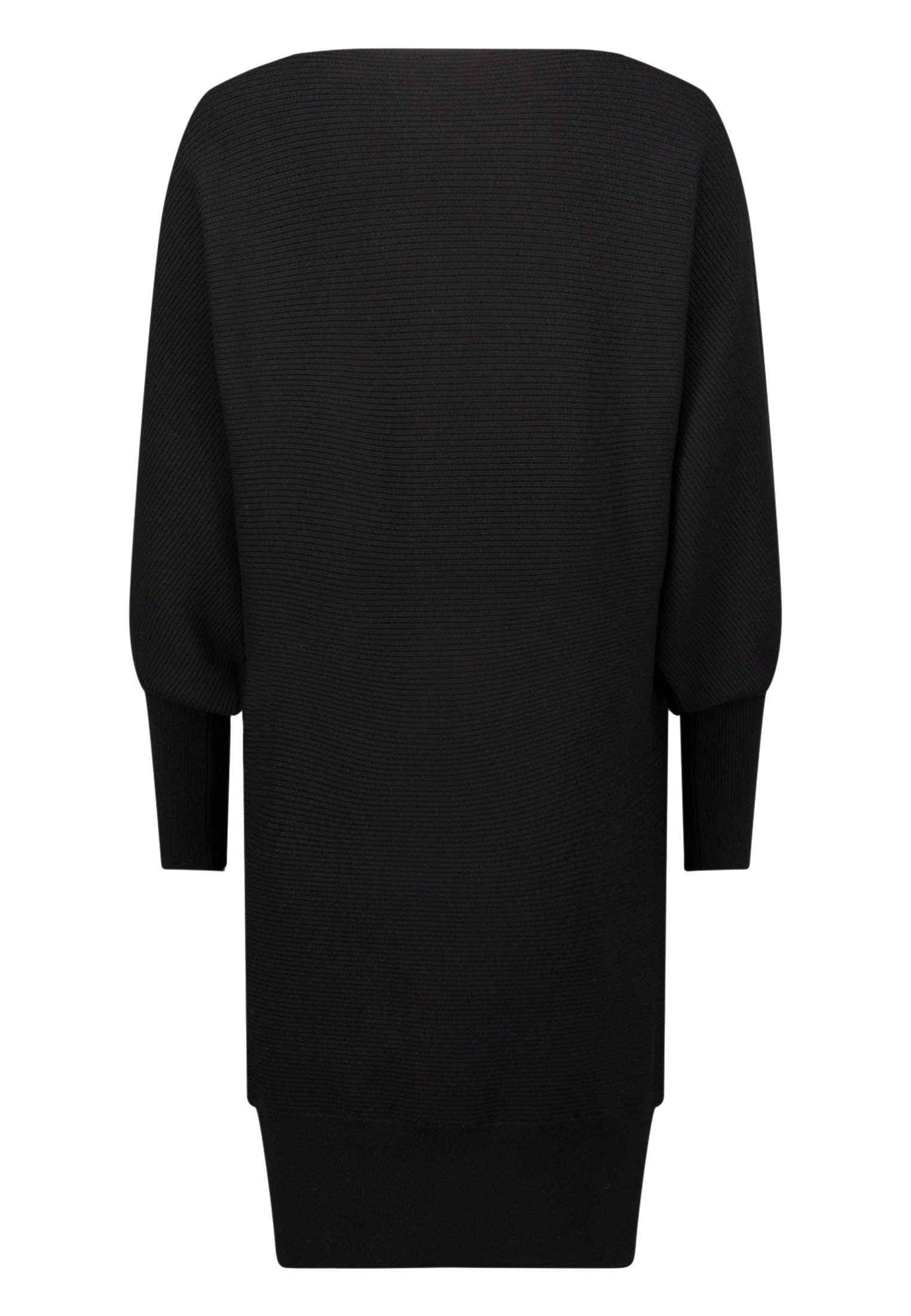 Zero Strickkleid Damen strukturiert U-Boot Ausschnitt Plain/ohne Details