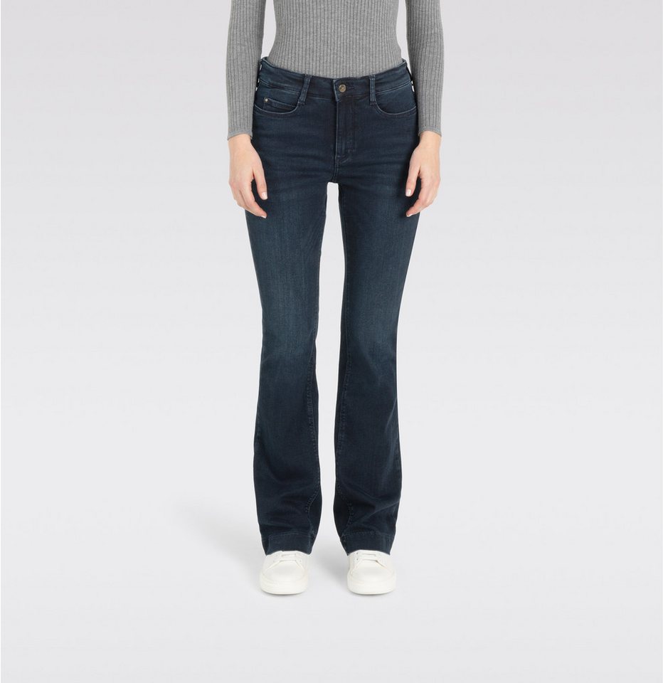 MAC Bootcut-Jeans Dream-Boot Gerade geschnitten mit leicht ausgestelltem Bein