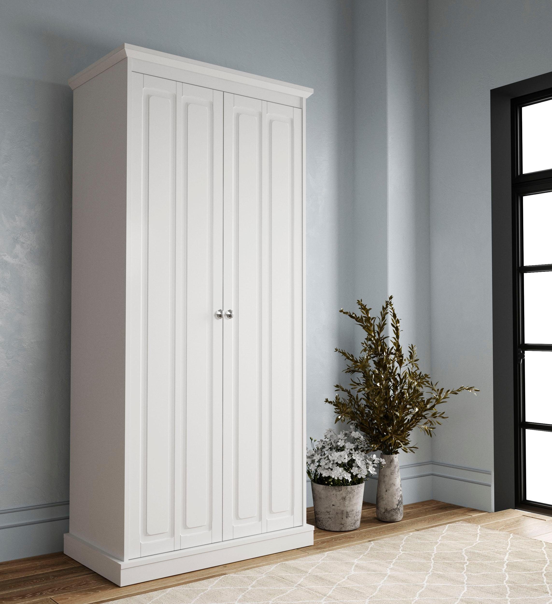 Home affaire Kleiderschrank »Barthe«, 2-türig, 86 cm breit - Home affaire
