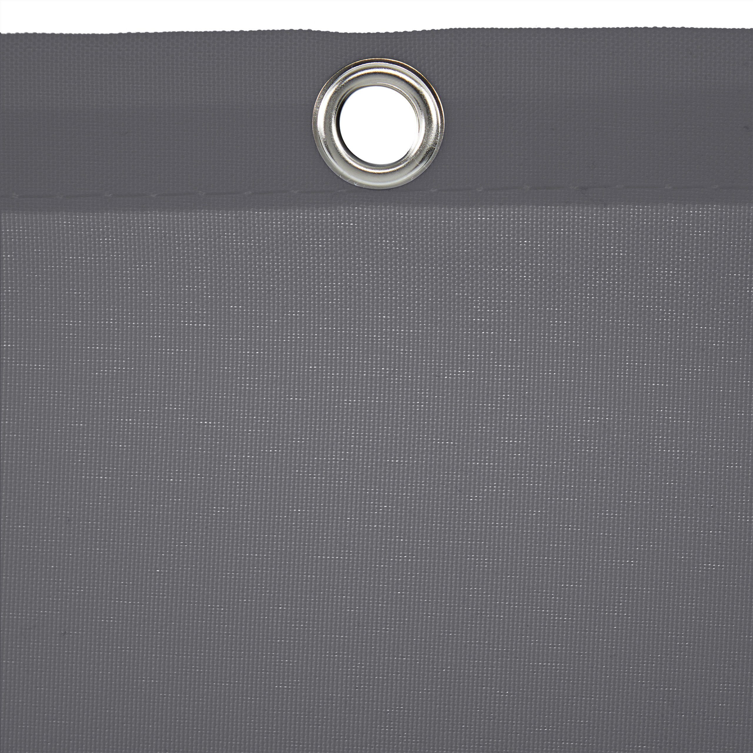 relaxdays Sonnensegel Rechteckiges Sonnensegel grau, 2 x 3 m