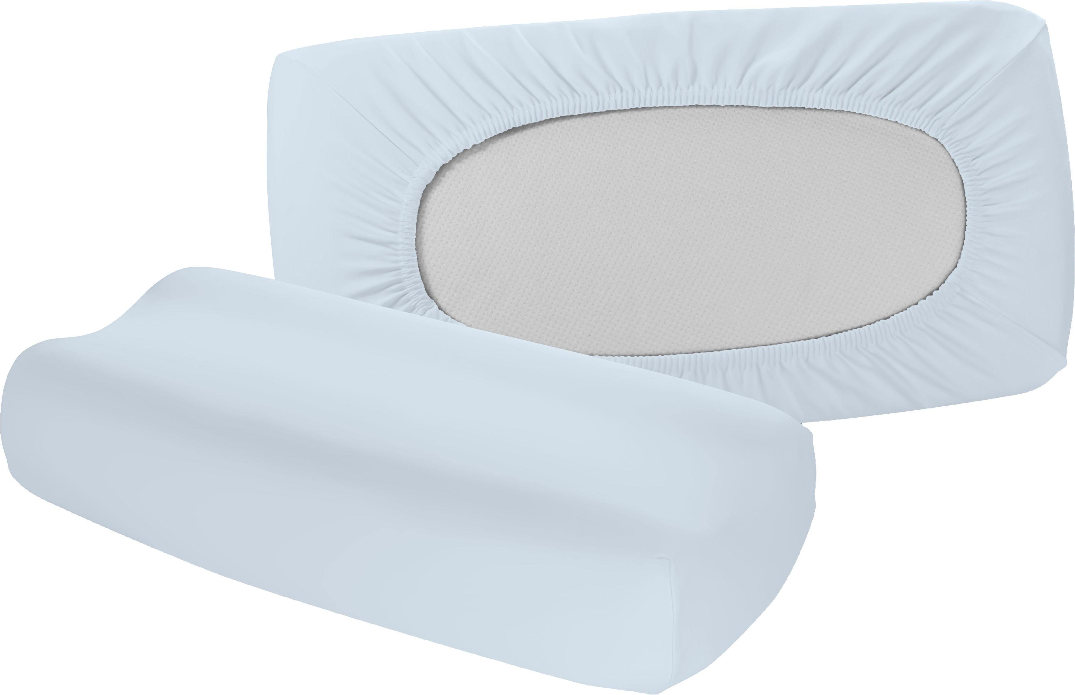 Kissenbezüge »Vital comfort«, , für Nackenstützkissen mit Gummizug auf der Rückseite (2 Stück) Kissenbezüge »Vital comfort«, , für Nackenstützkissen mit Gummizug auf der Rückseite (2 Stück)