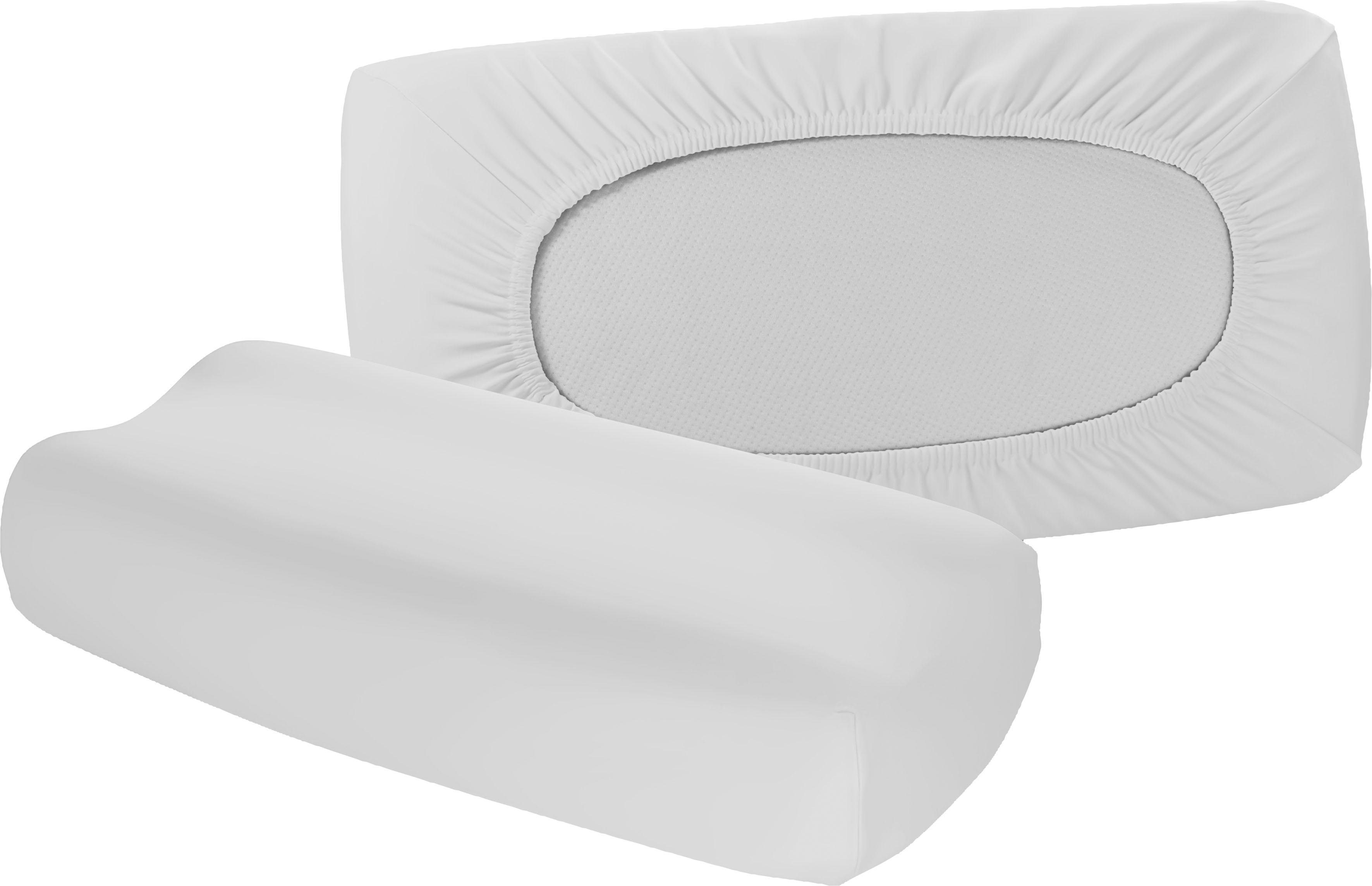 Kissenbezüge »Vital comfort«, , für Nackenstützkissen mit Gummizug auf der Rückseite (2 Stück) Kissenbezüge »Vital comfort«, , für Nackenstützkissen mit Gummizug auf der Rückseite (2 Stück)