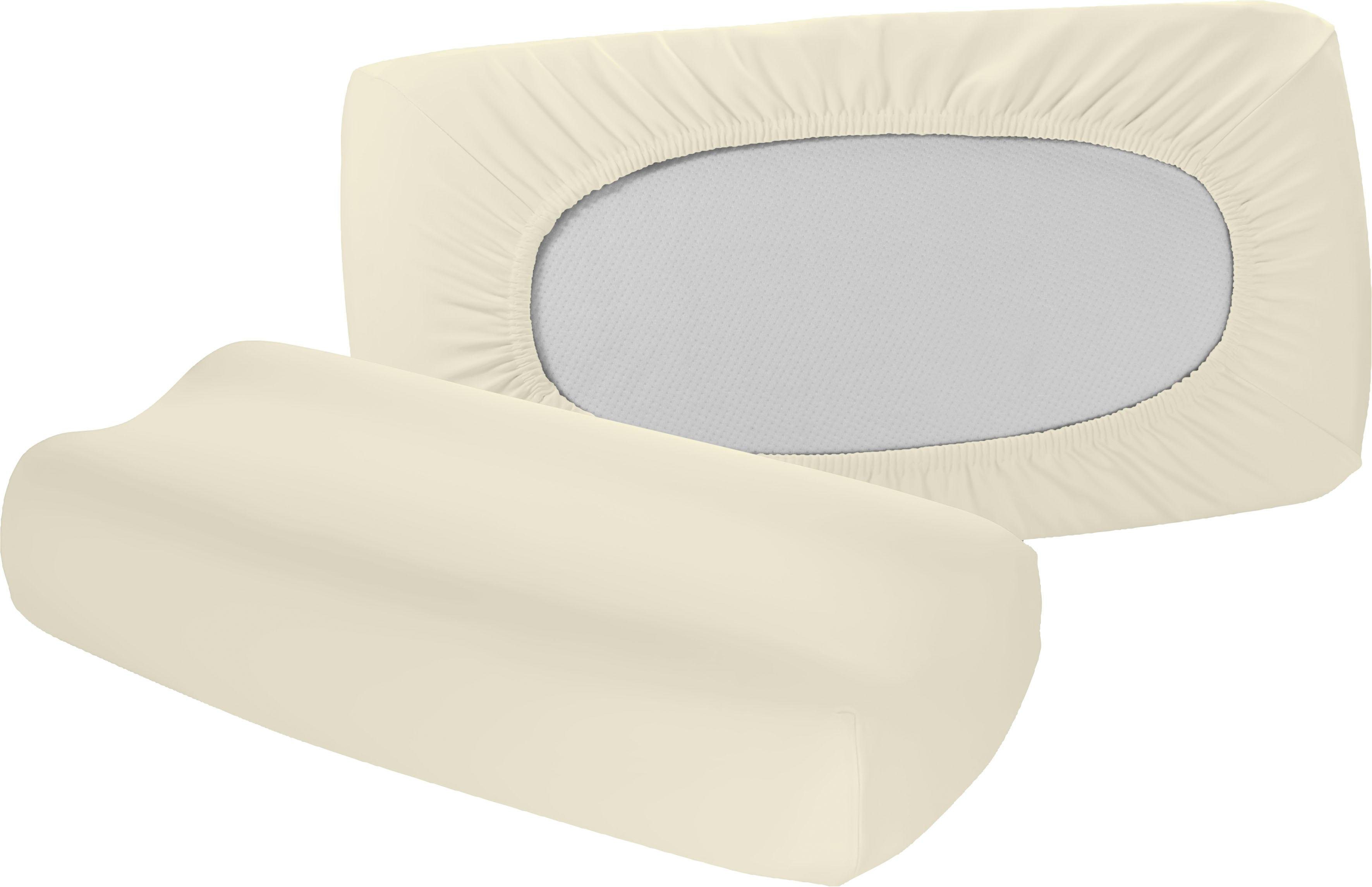 Kissenbezüge »Vital comfort«, , für Nackenstützkissen mit Gummizug auf der Rückseite (2 Stück) Kissenbezüge »Vital comfort«, , für Nackenstützkissen mit Gummizug auf der Rückseite (2 Stück)