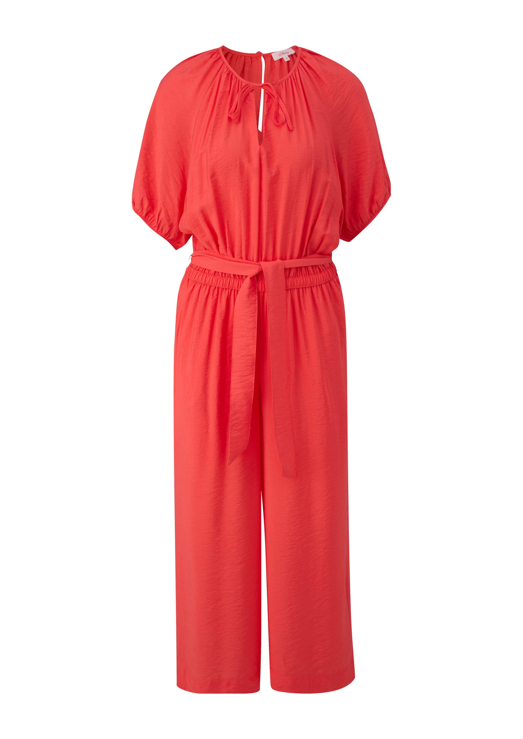 s.Oliver Jumpsuit Overall Jumpsuit aus Viskosemix günstig online kaufen