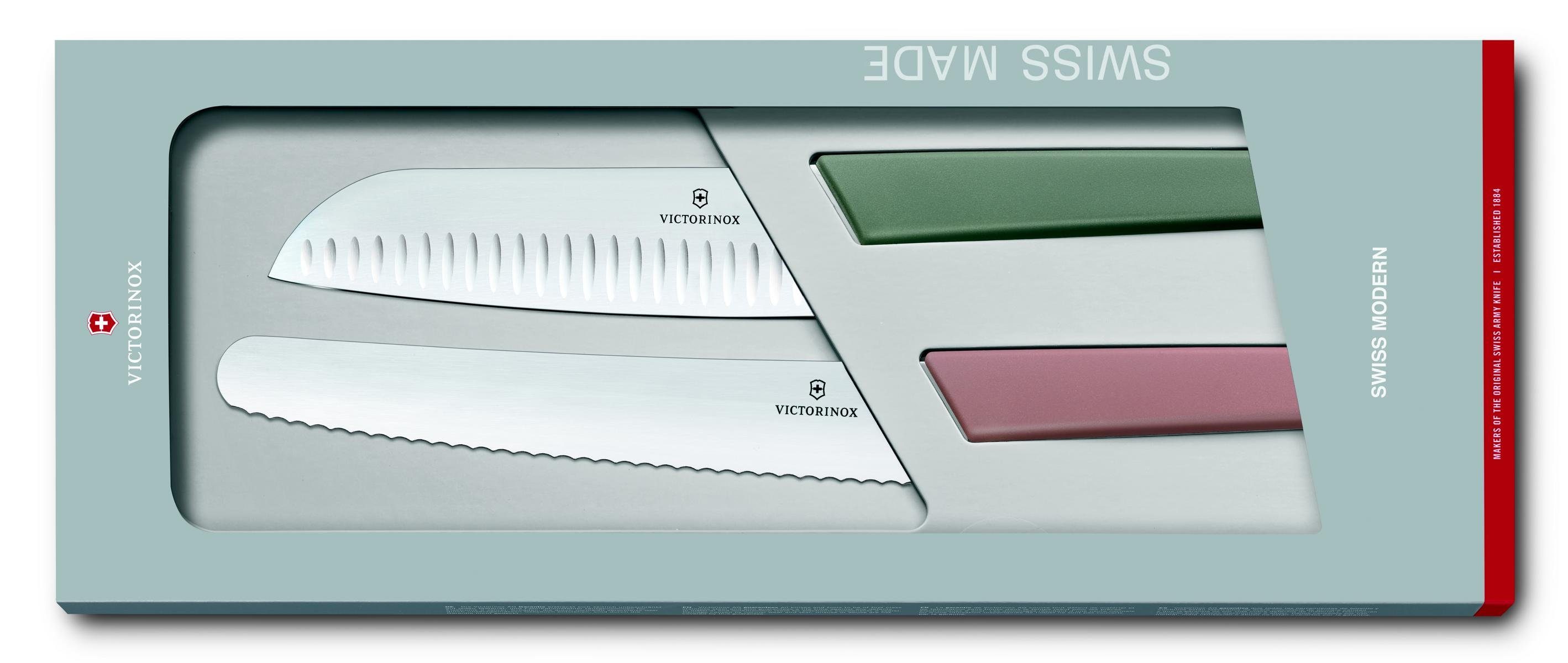 Swiss mehrfarbig Küchen-Set, 2-teilig, Modern Taschenmesser Victorinox
