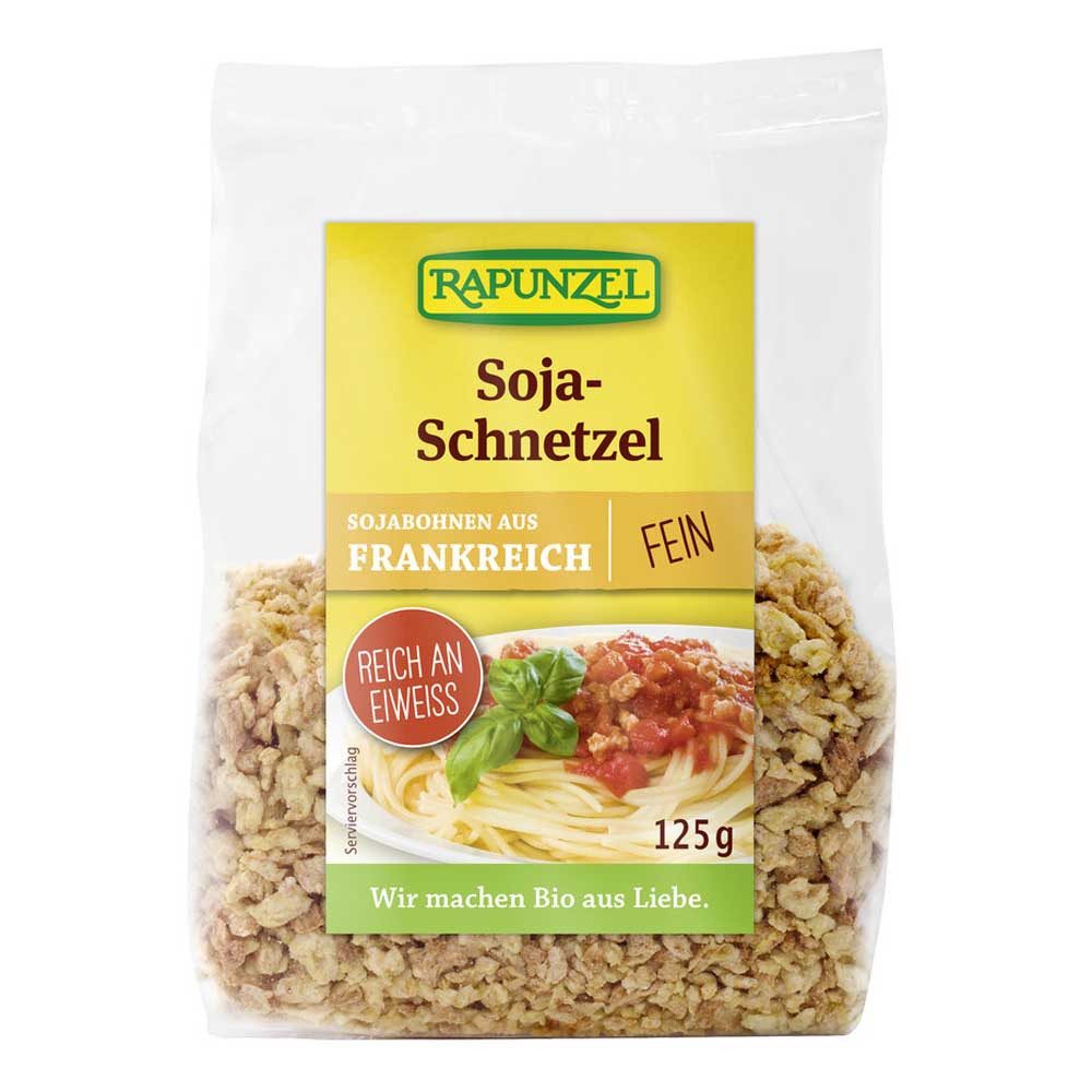 Rapunzel Hülsenfrüchte Soja-Schnetzel fein 125g