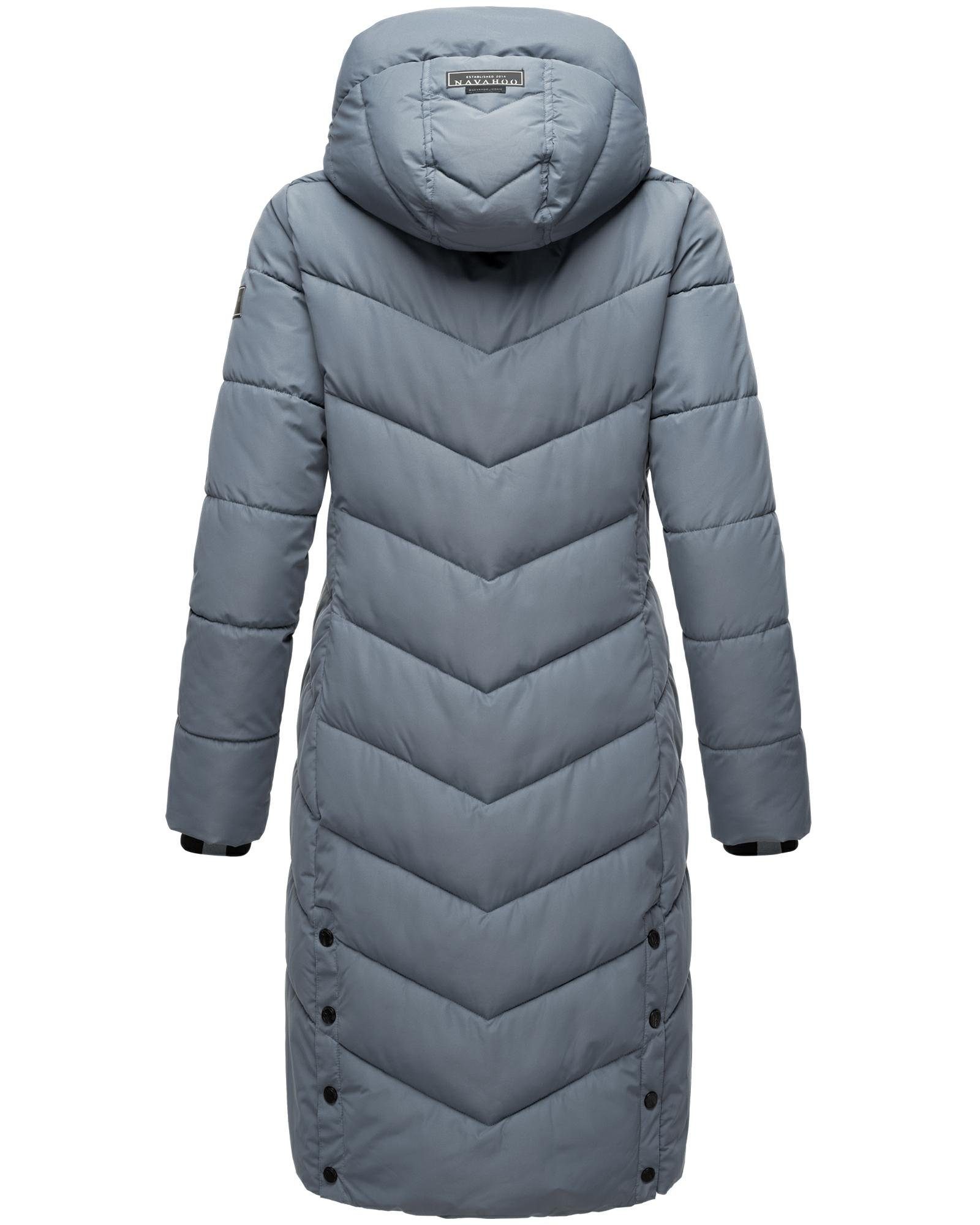 Navahoo Steppmantel Sahnekatzii XIV Schicker Wintermantel mit kuschlig warm wattiertem Kragen