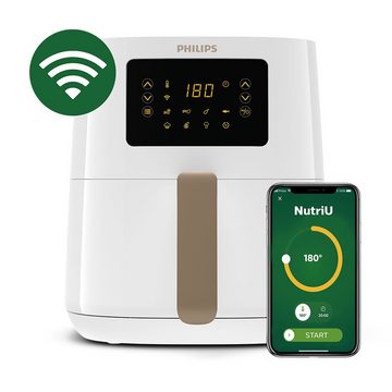 Philips Heißluftfritteuse Heißluftfritteuse Philips AirFryer Compact Spectre Connected HD9255/30