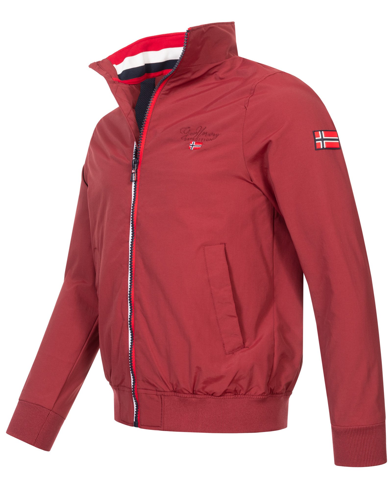 Geographical Norway Steppjacke Herren Übergangs Jacke Windbreaker Blouson Wasserabweisend Frühlings