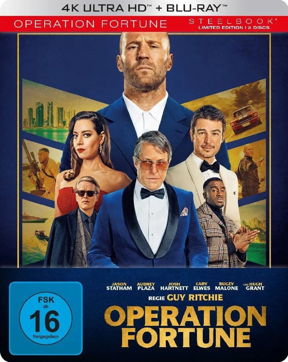Blu-ray Operation Fortune, 1 4K UHD-Blu-ray + 1 Blu-ray (SteelBook)