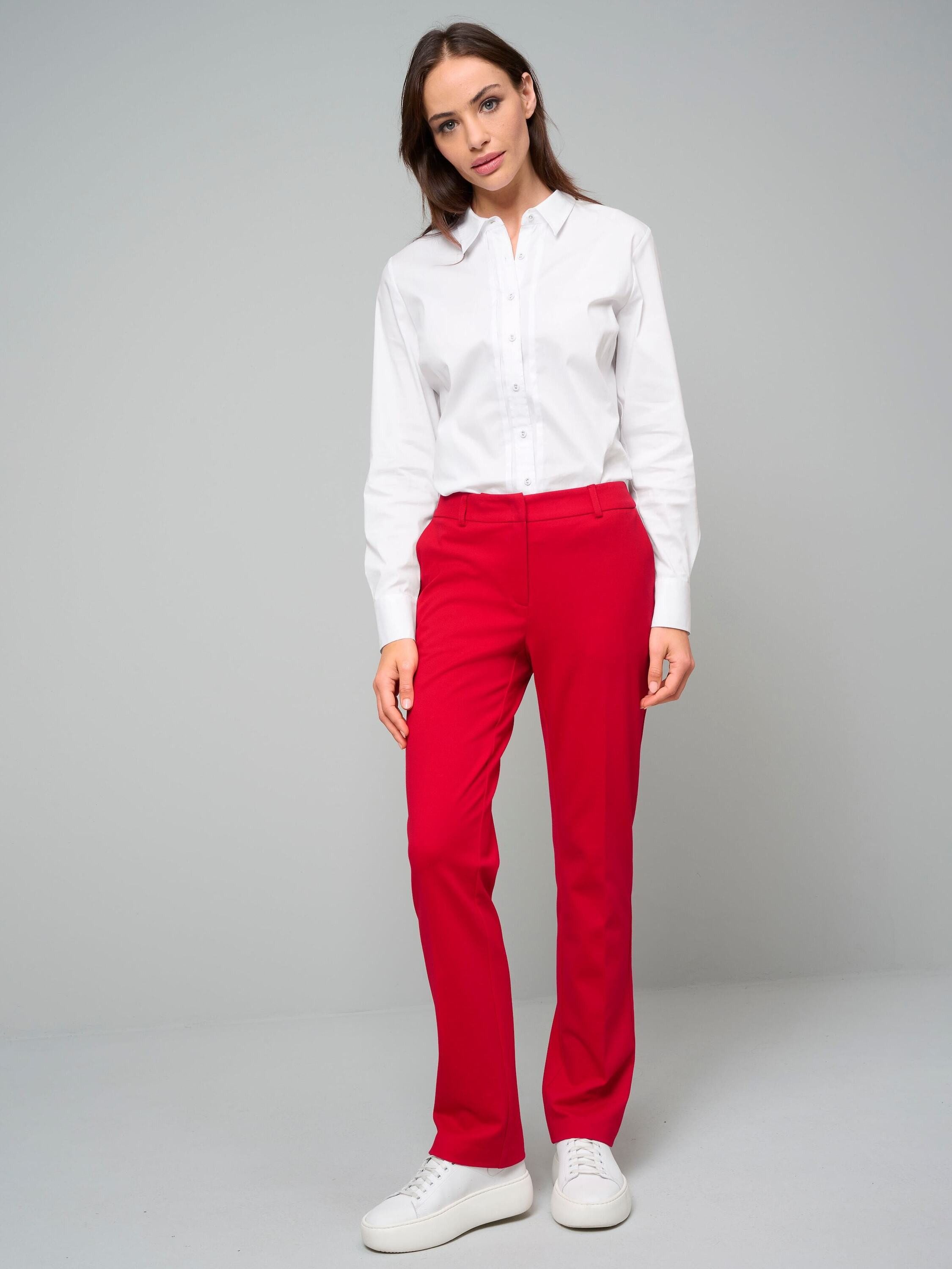 Alba Moda Stoffhose Hose mit geradem Bein