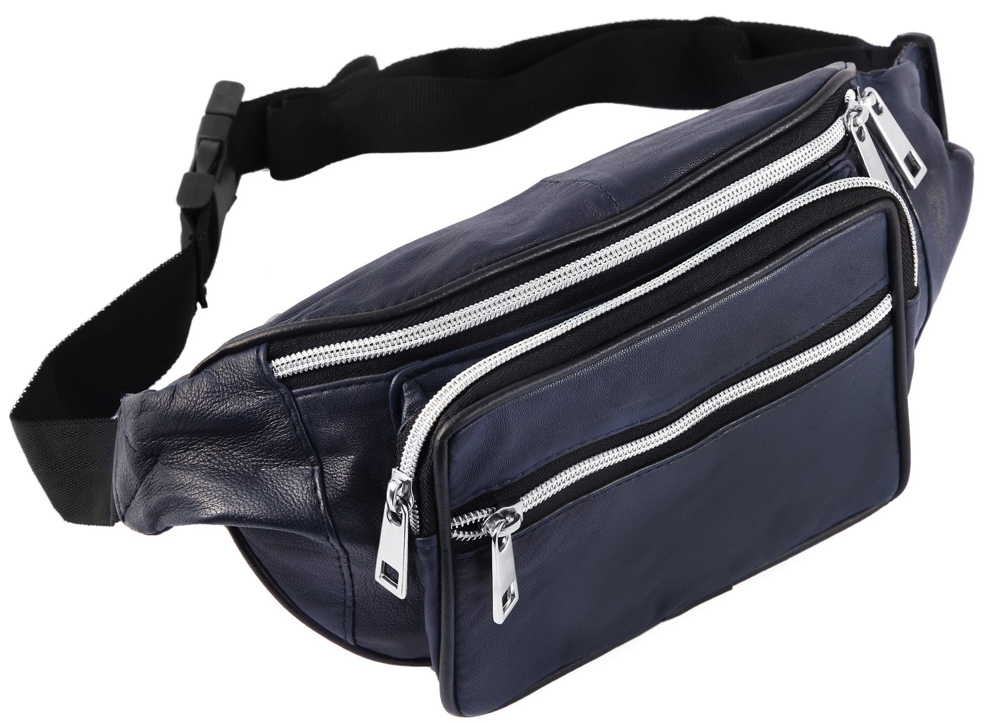 STEINMEISTER Bauchtasche Siham Unisex Gürteltasche Hüfttasche aus Echtleder günstig online kaufen