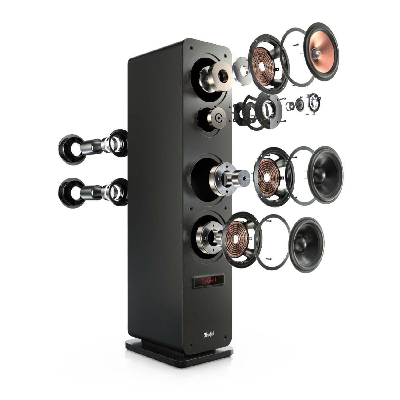Teufel ULTIMA 40 AKTIV 3 Lautsprechersystem (Bluetooth, 260 W, Dolby Digital, Dolby Pro Logic, HDMI ARC / CEC, Bluetooth aptX) – Bild 4 von 5