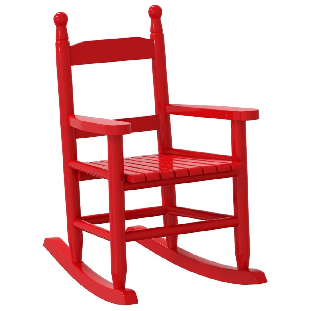 vidaXL Schaukelstuhl Schaukelstuhl für Kinder Rot günstig online kaufen