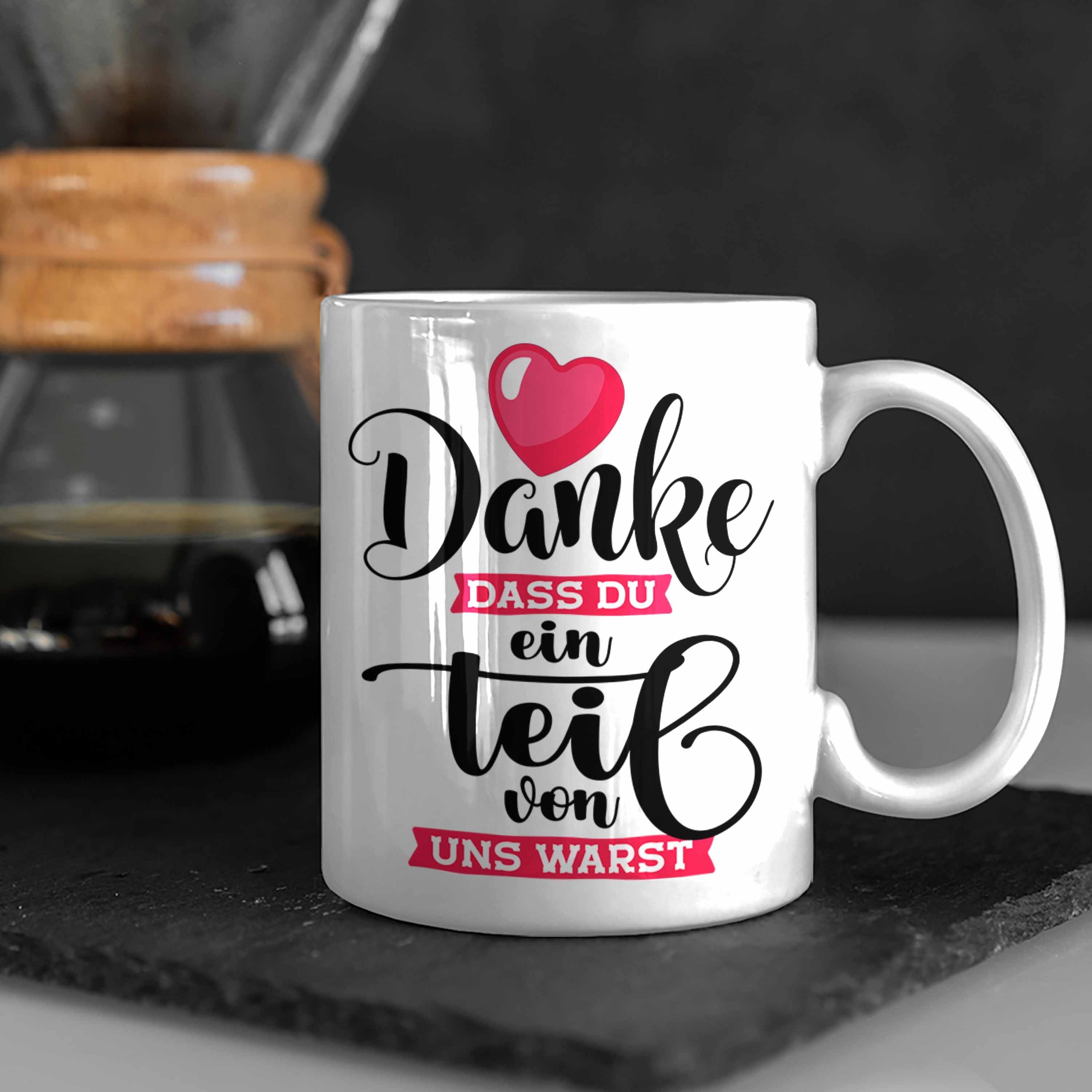 Dass Abschiedsgeschenk Trendation Ein Danke Kollegin Tasse Du Jobwechsel Weiss Tasse Kollege