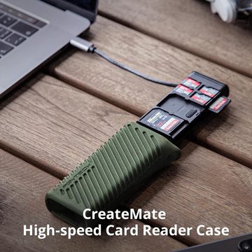leben Speicherkartenleser USB 3.1 SD-Kartenleser, Hochgeschwindigkeits-Speicherkartenleser, Typ-C-Kartenleser für Kameras, Smartphones, Drohnen, Actionkameras